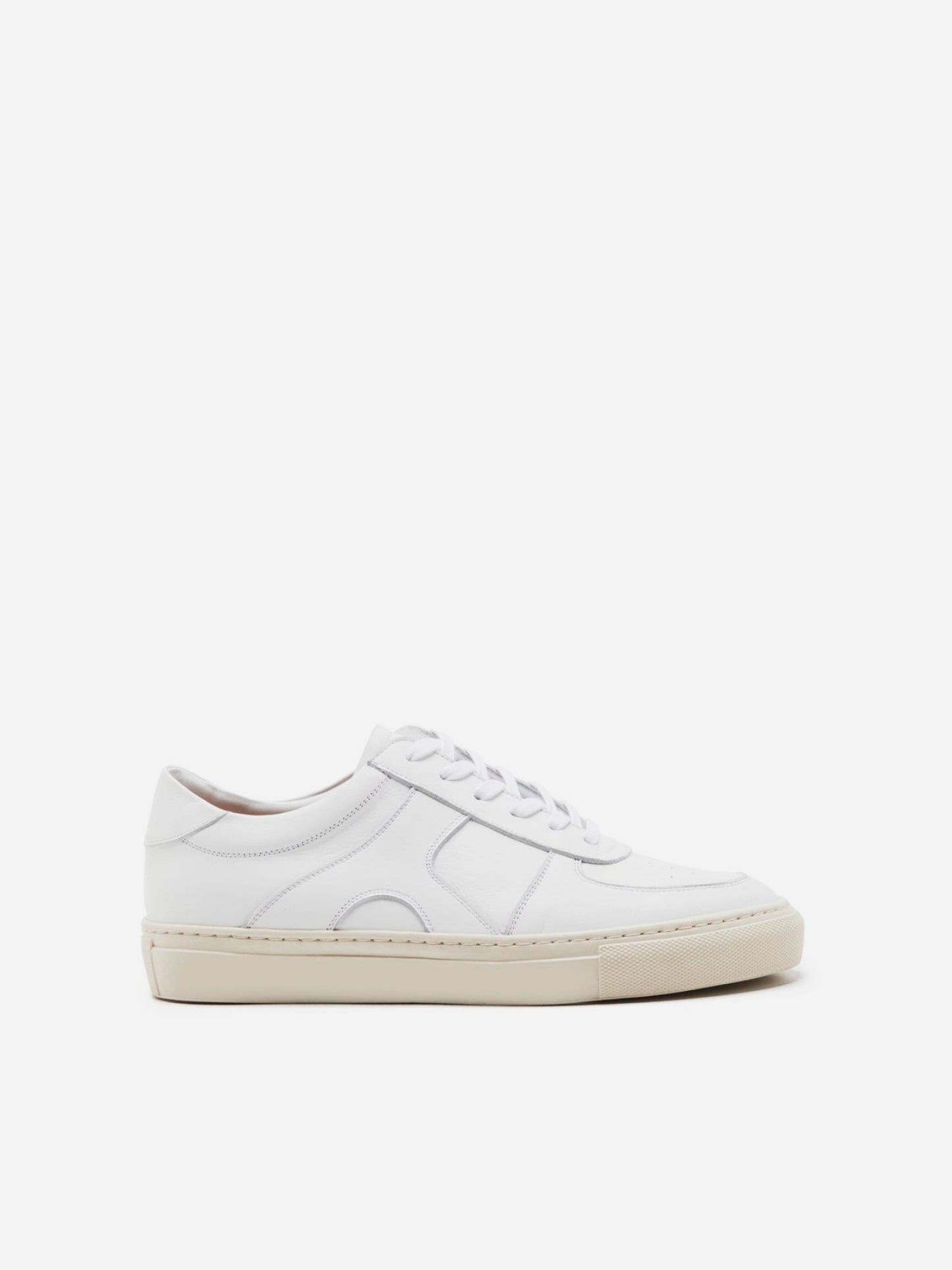 Flattered Solna Leather White Sneakers