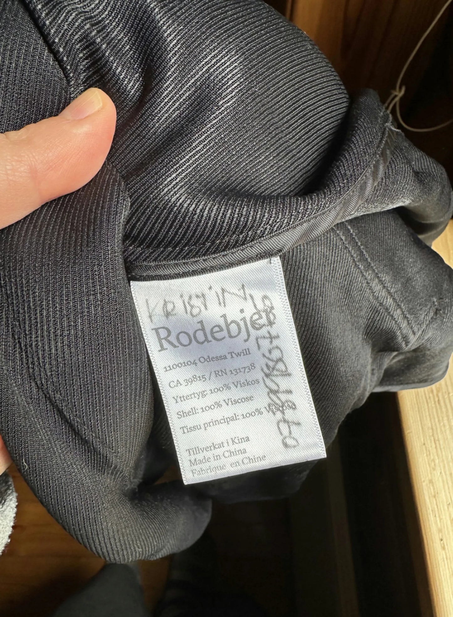 Rodebjer Odessa Twill Trenchcoat