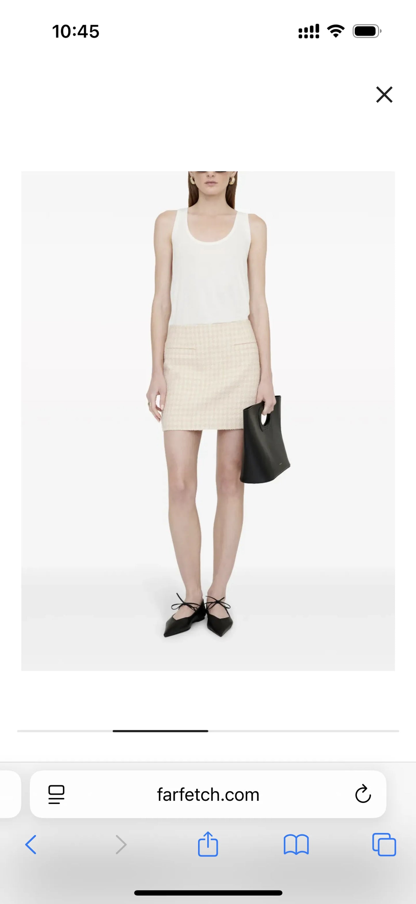 Anine Bing Vanessa Mini Skirt