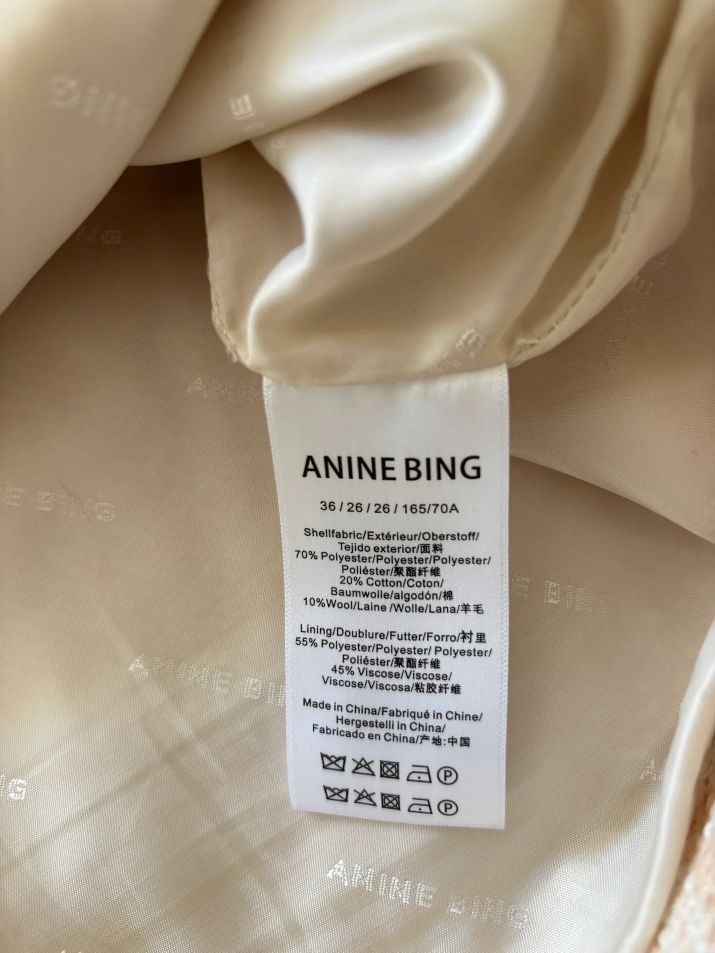 Anine Bing Vanessa Mini Skirt