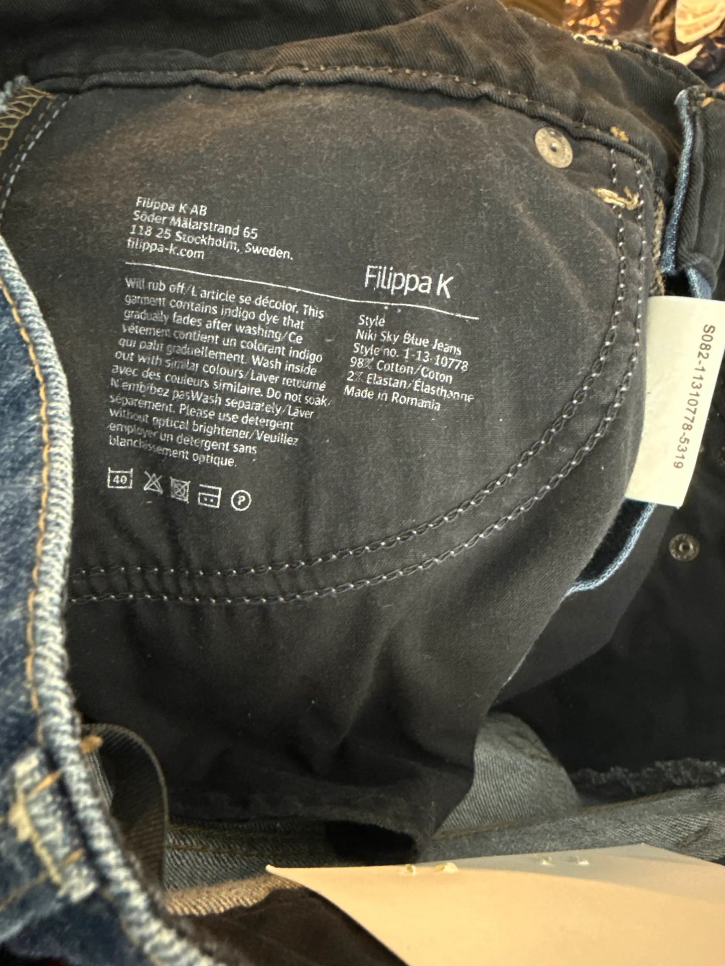 Filippa K Niki Sky Blue Jeans
