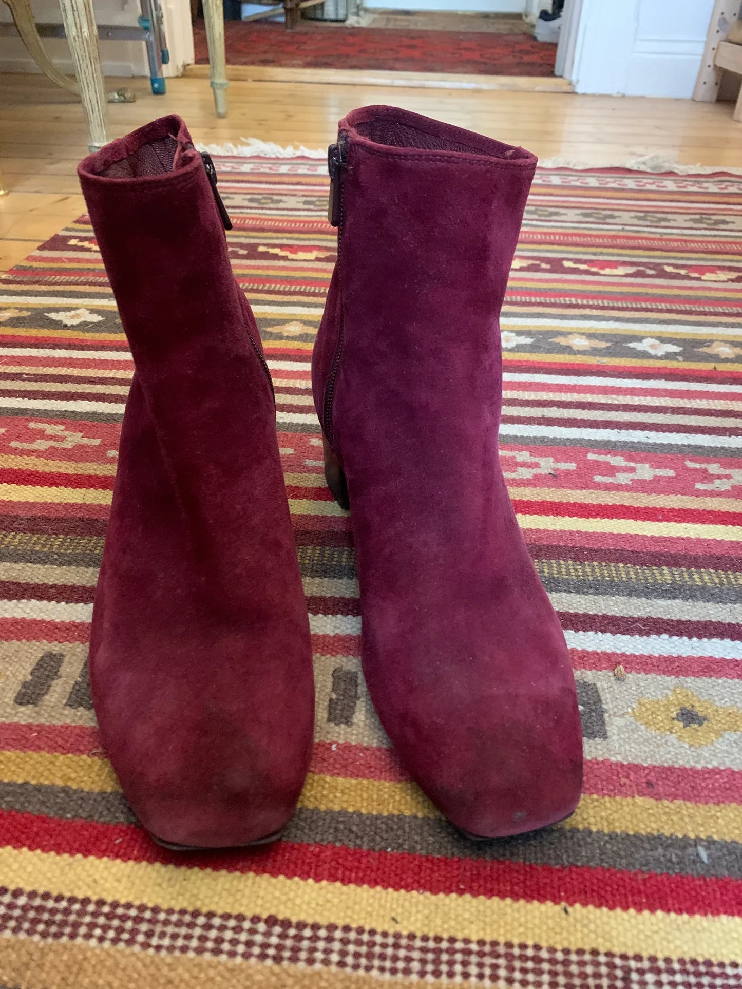 & Other Stories Suede Ankle Boots