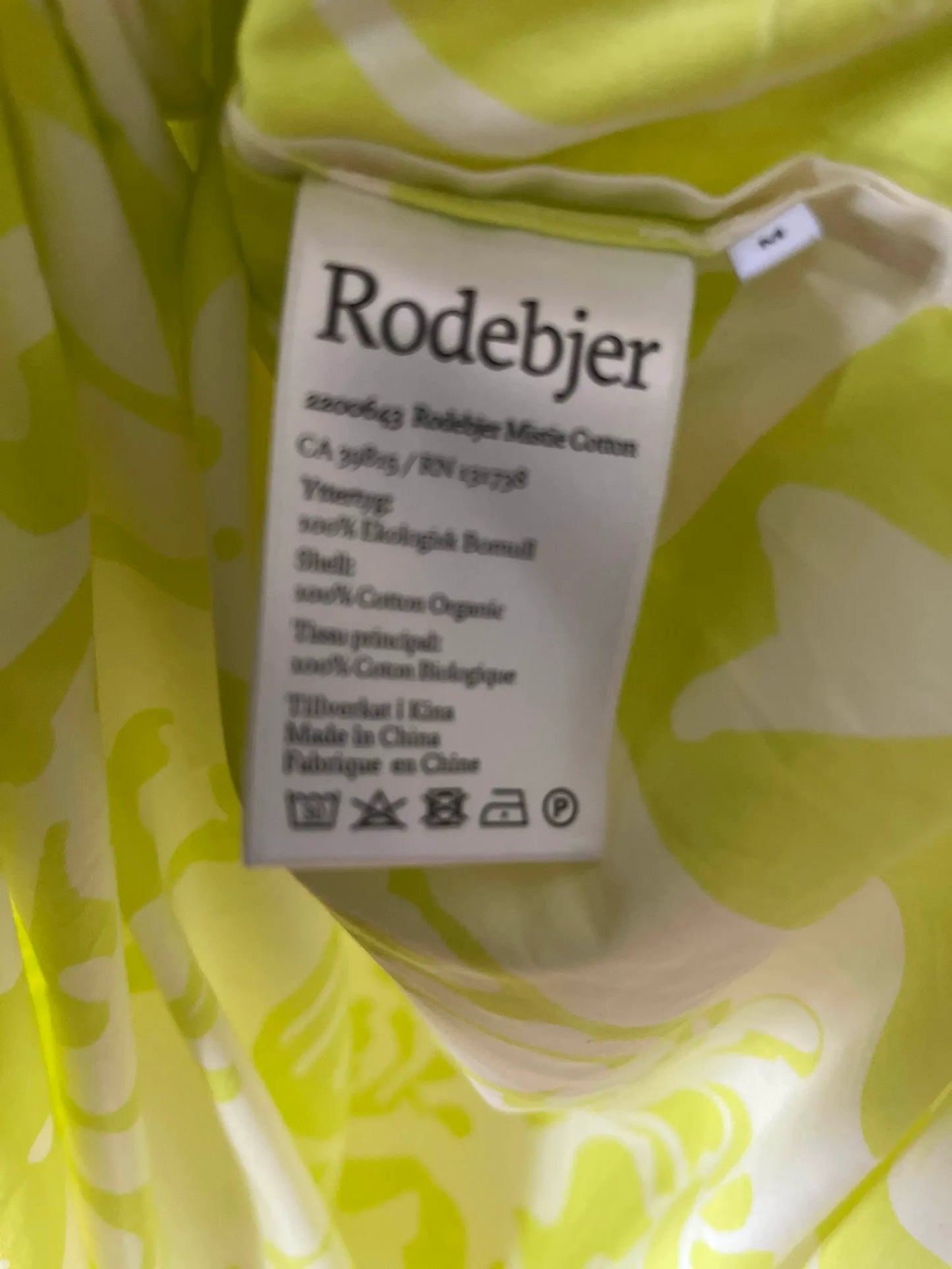 Rodebjer Mistie Lime Dress