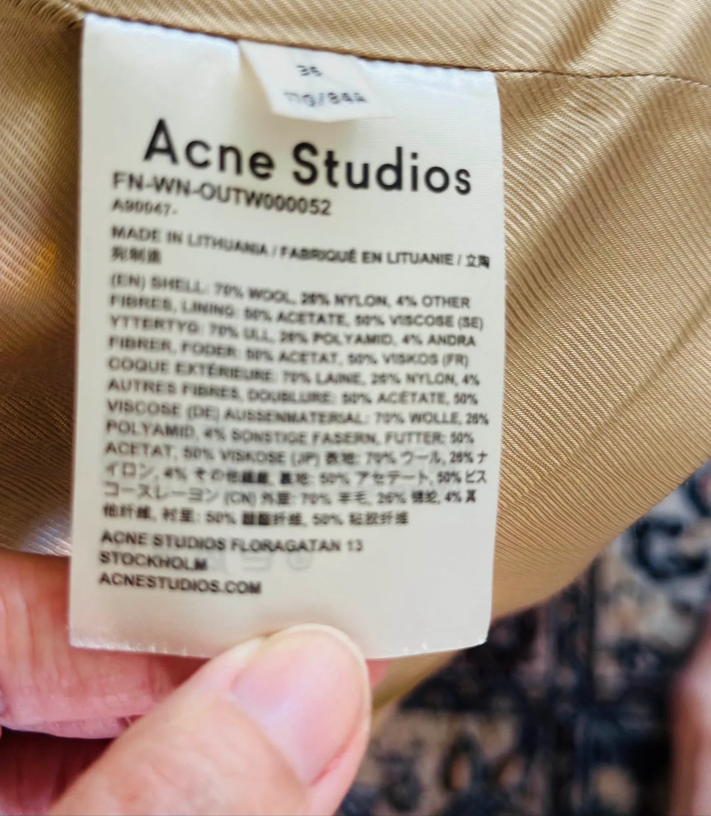 Acne Studios Coat