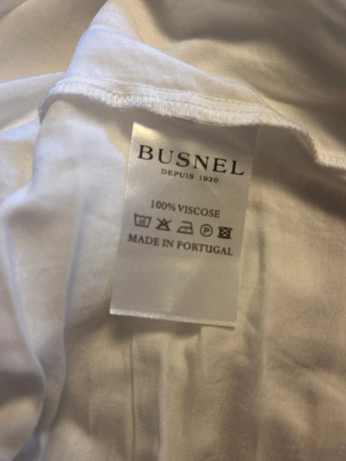 Busnel Nirva Satin Ecru Blouse