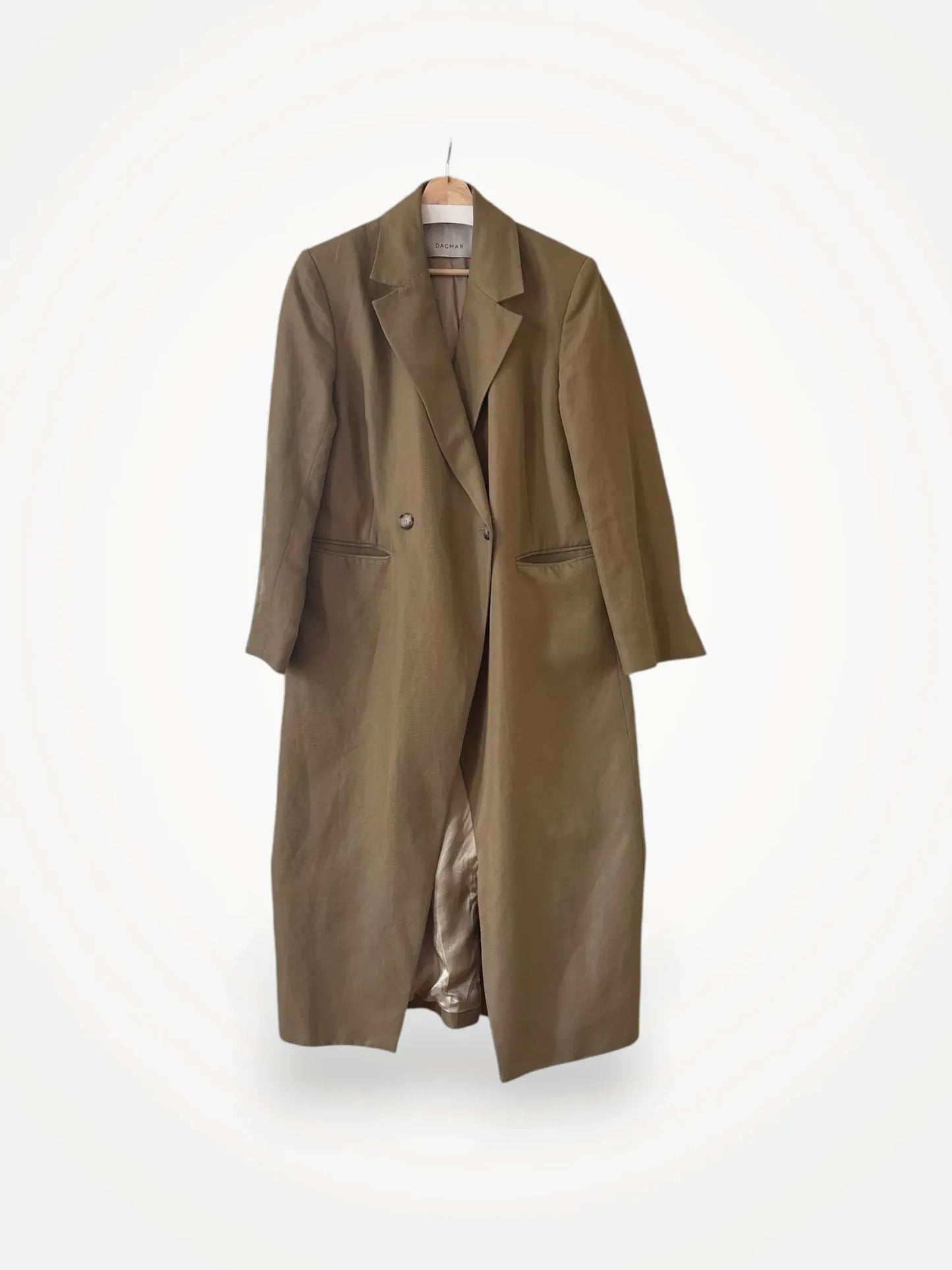 Dagmar Double Breasted Linen Coat