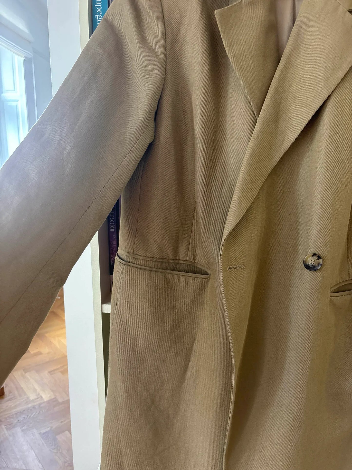 Dagmar Double Breasted Linen Coat