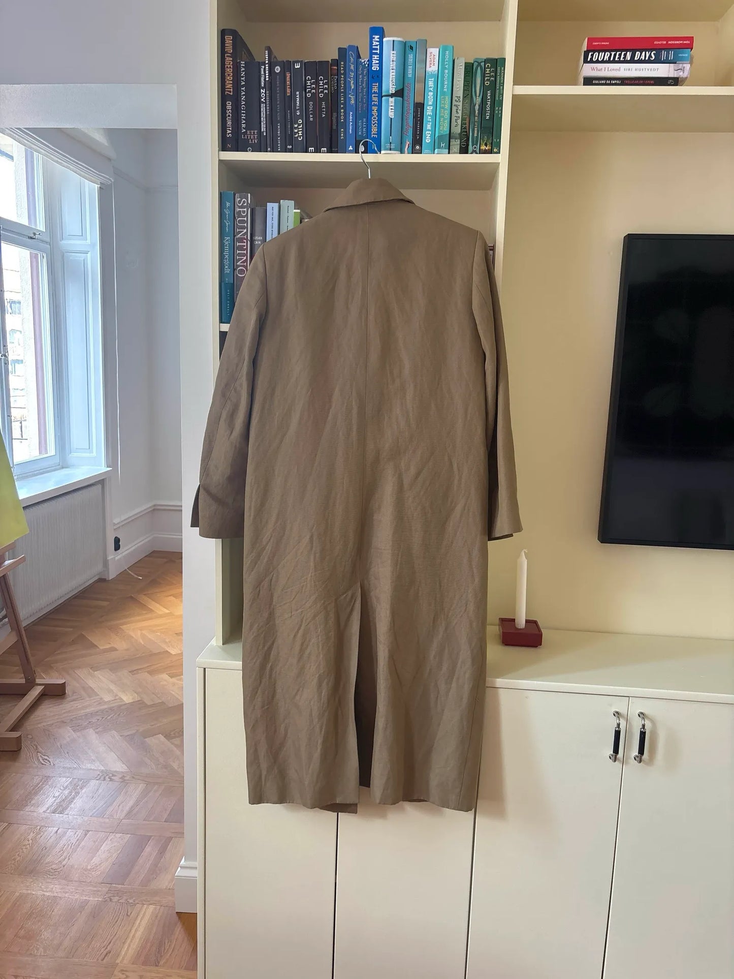 Dagmar Double Breasted Linen Coat