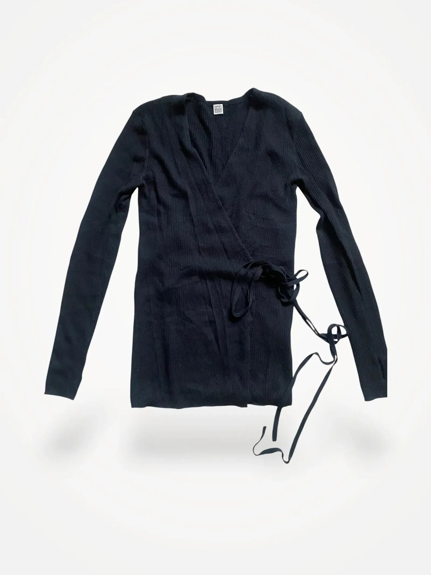 Toteme Cashmere Wrap Knit Sweater