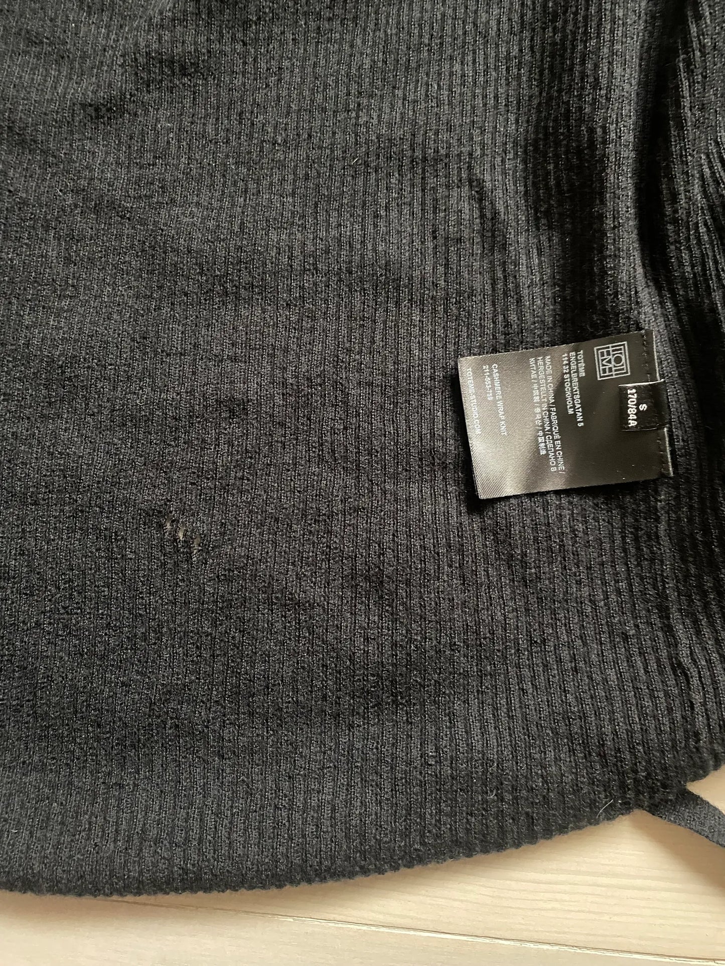 Toteme Cashmere Wrap Knit Sweater