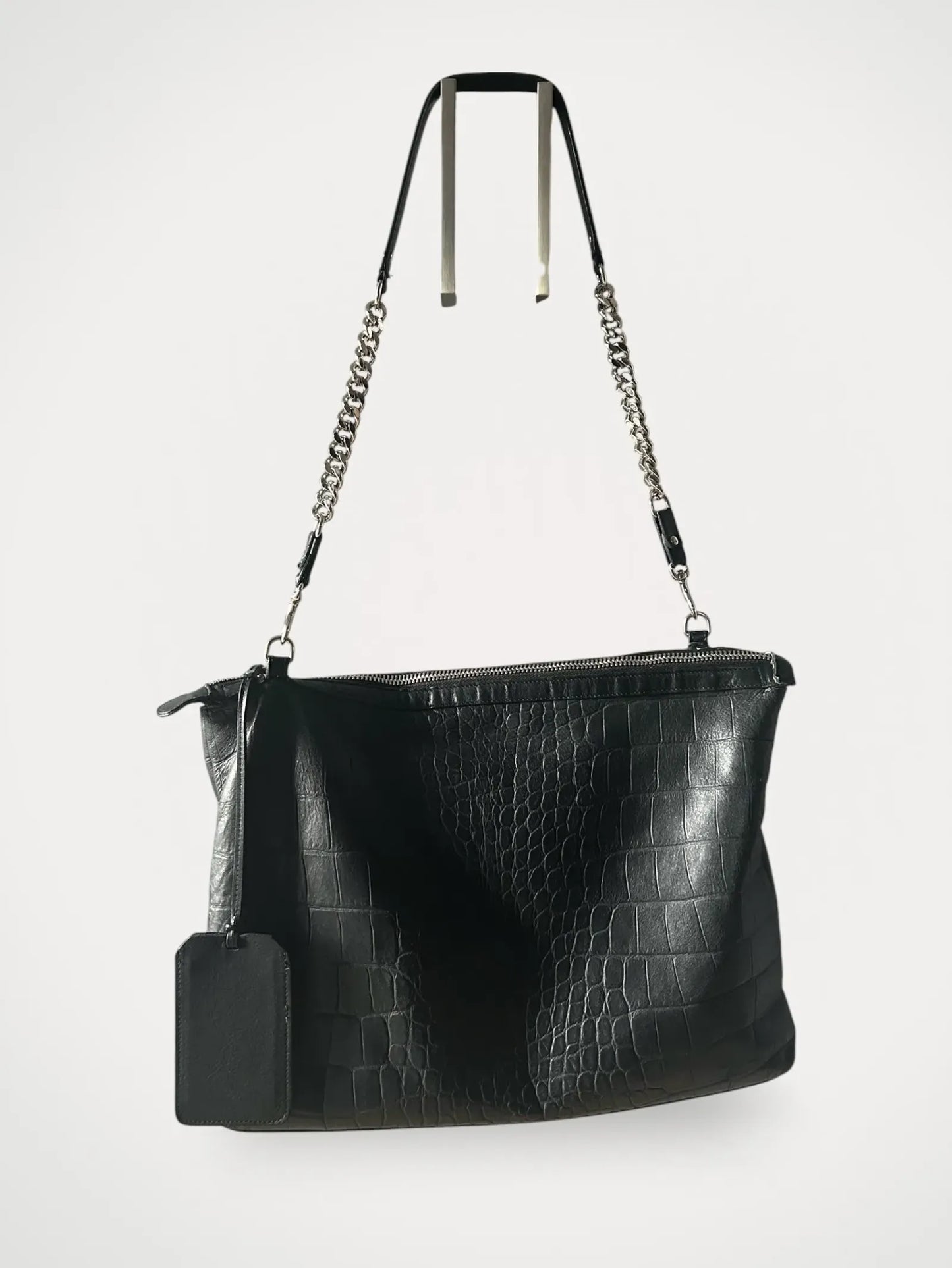 Little Liffner Power Pouche Croc Shoulder bag