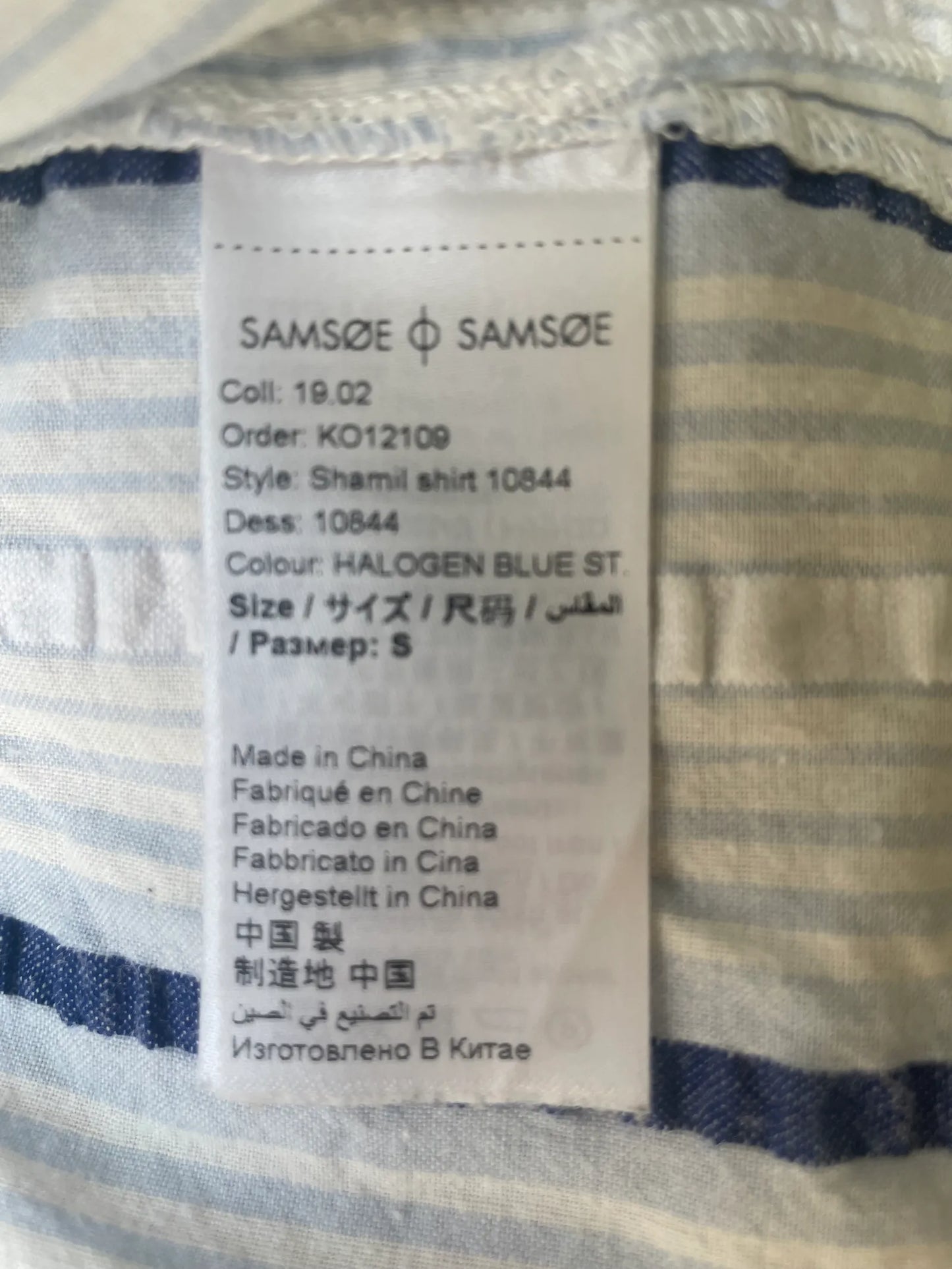 Samsøe Samsøe Shamil Hemd