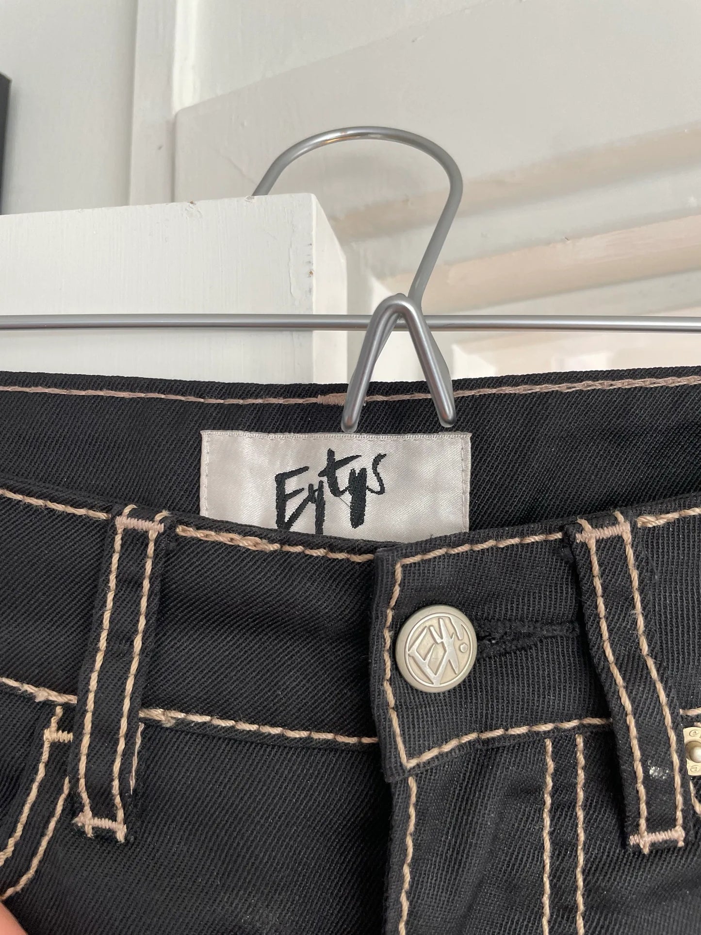Eytys Cypress Cali Black Jeans