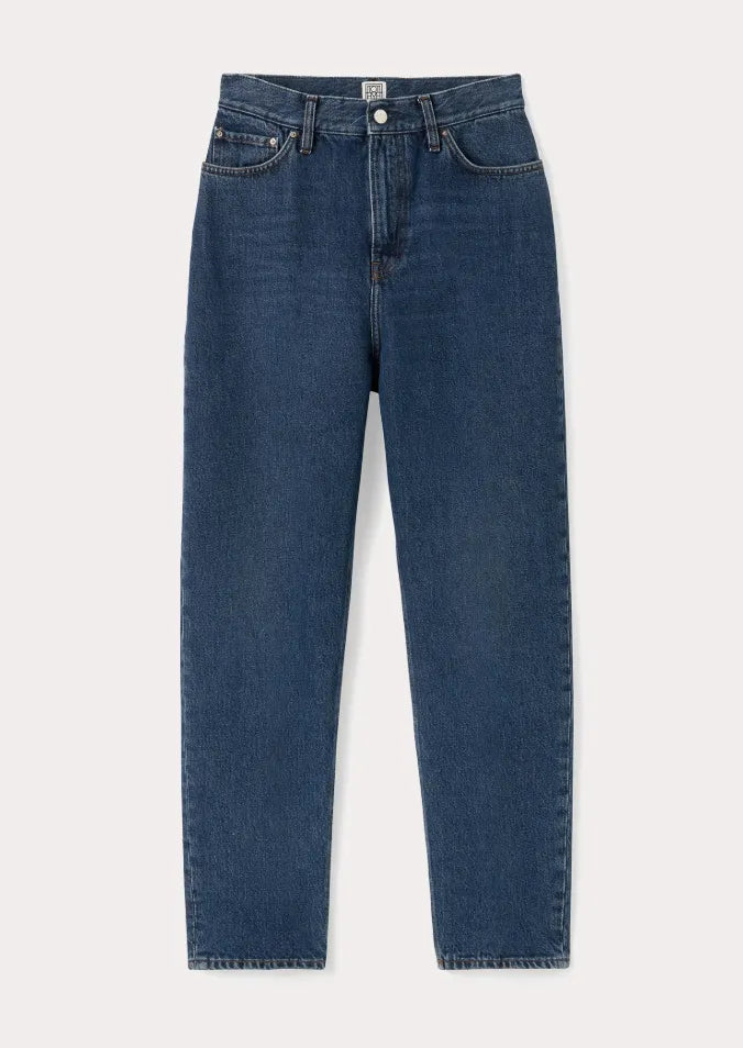Toteme Tapered Leg Denim Jeans
