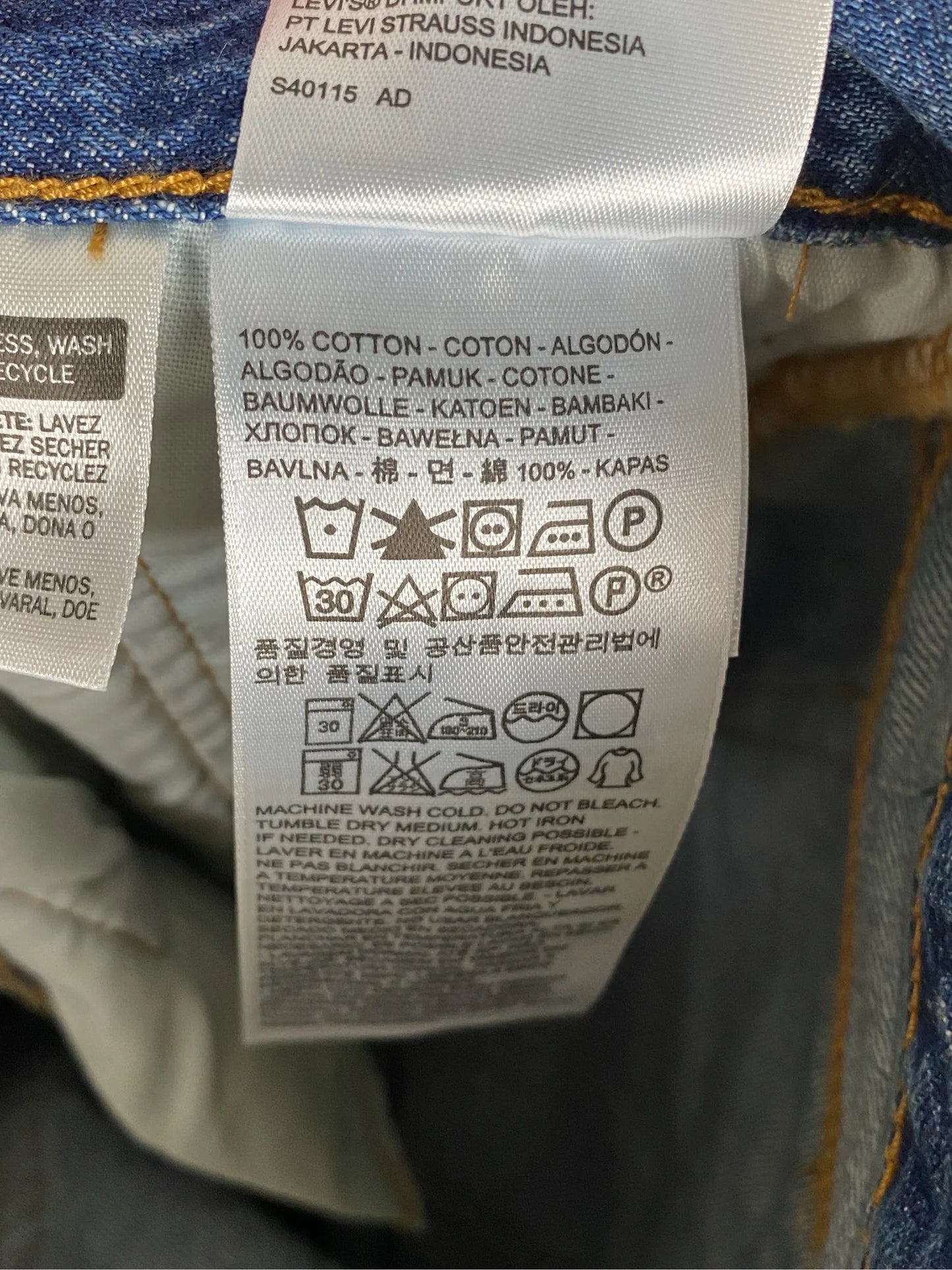 Levi's 501 Cropped Jeans
