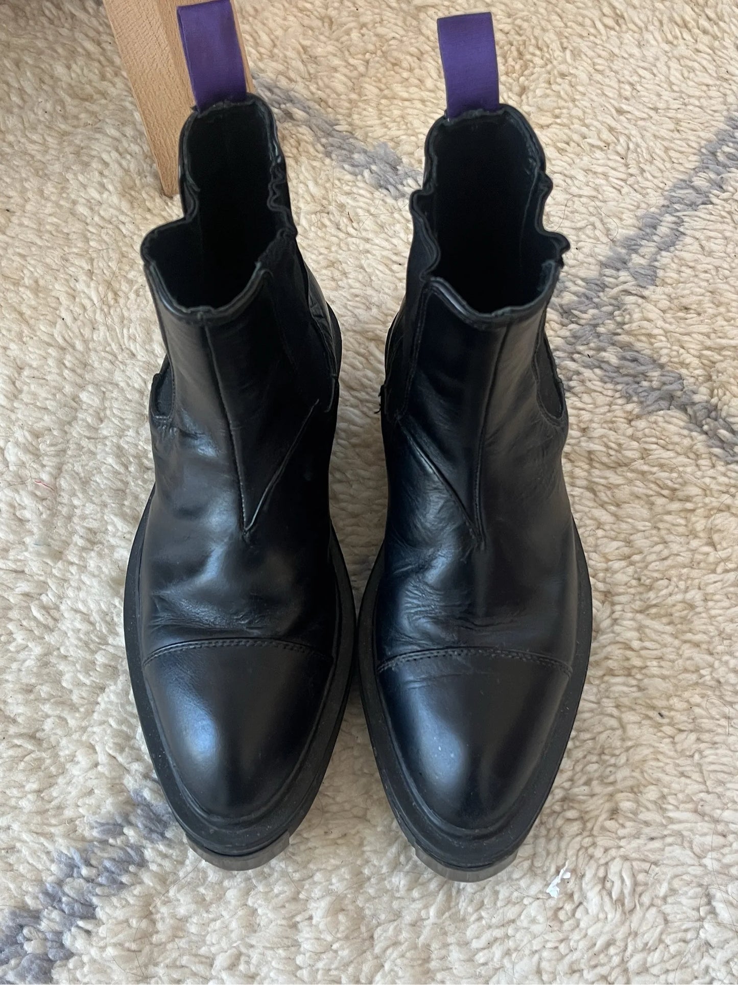 Eytys Nikita Leather Black Boots