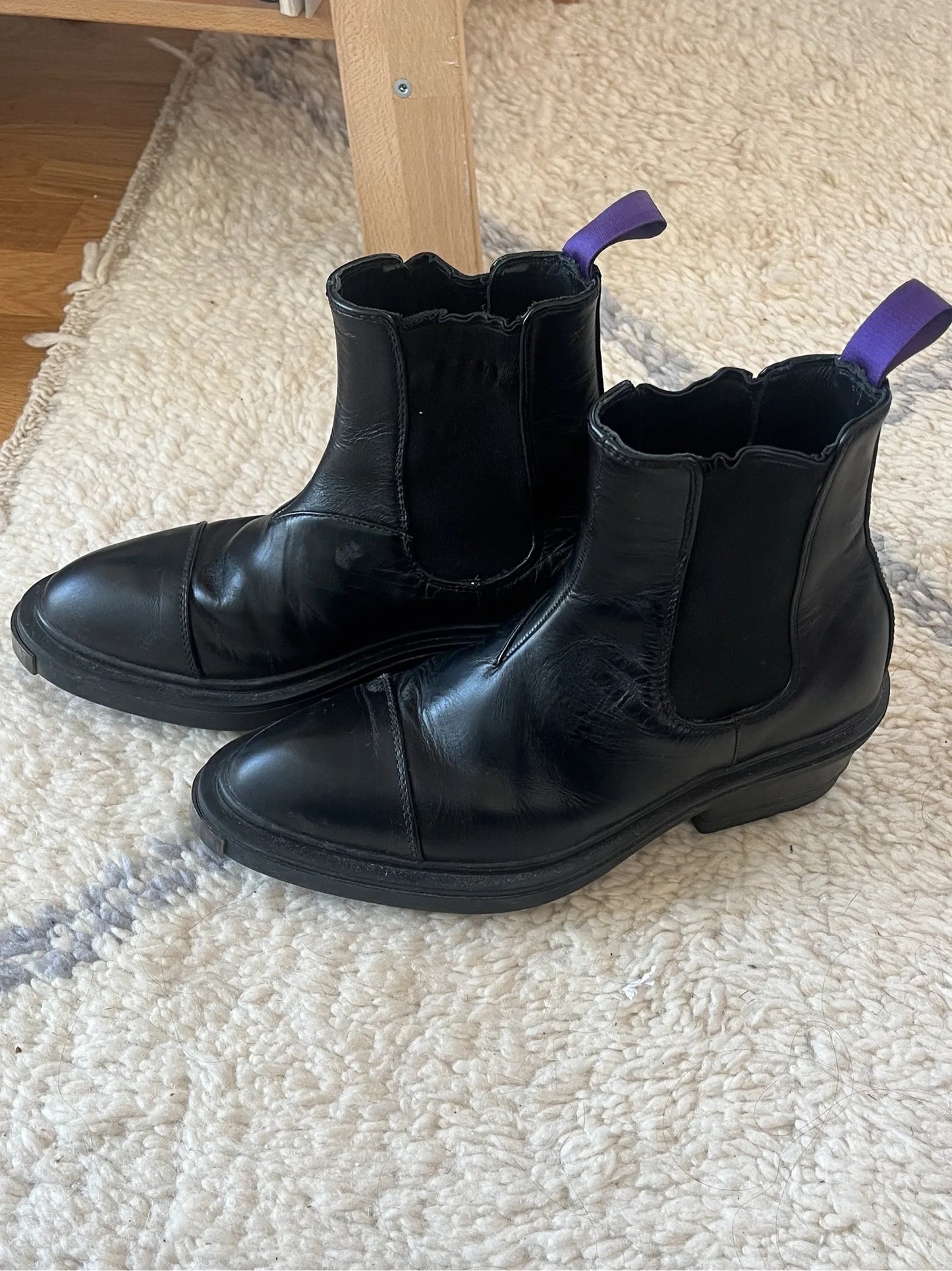 Eytys Nikita Leather Black Boots
