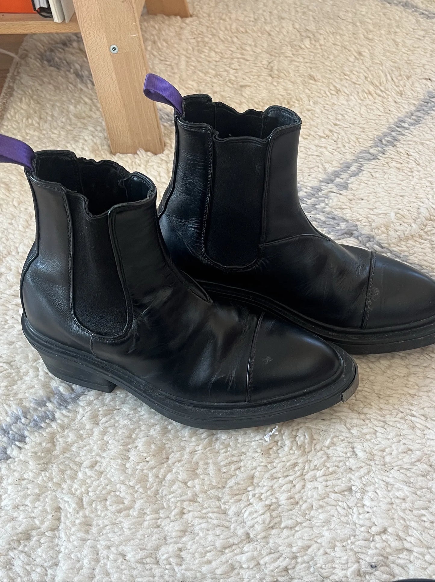 Eytys Nikita Leather Black Boots