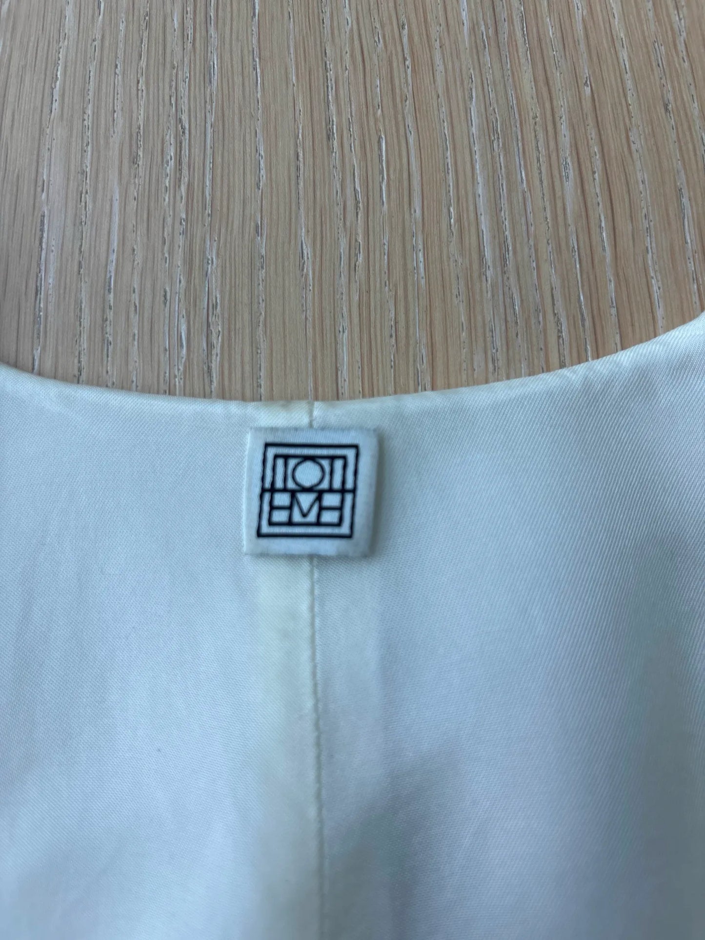Toteme Structured Wool Crepe Blouse