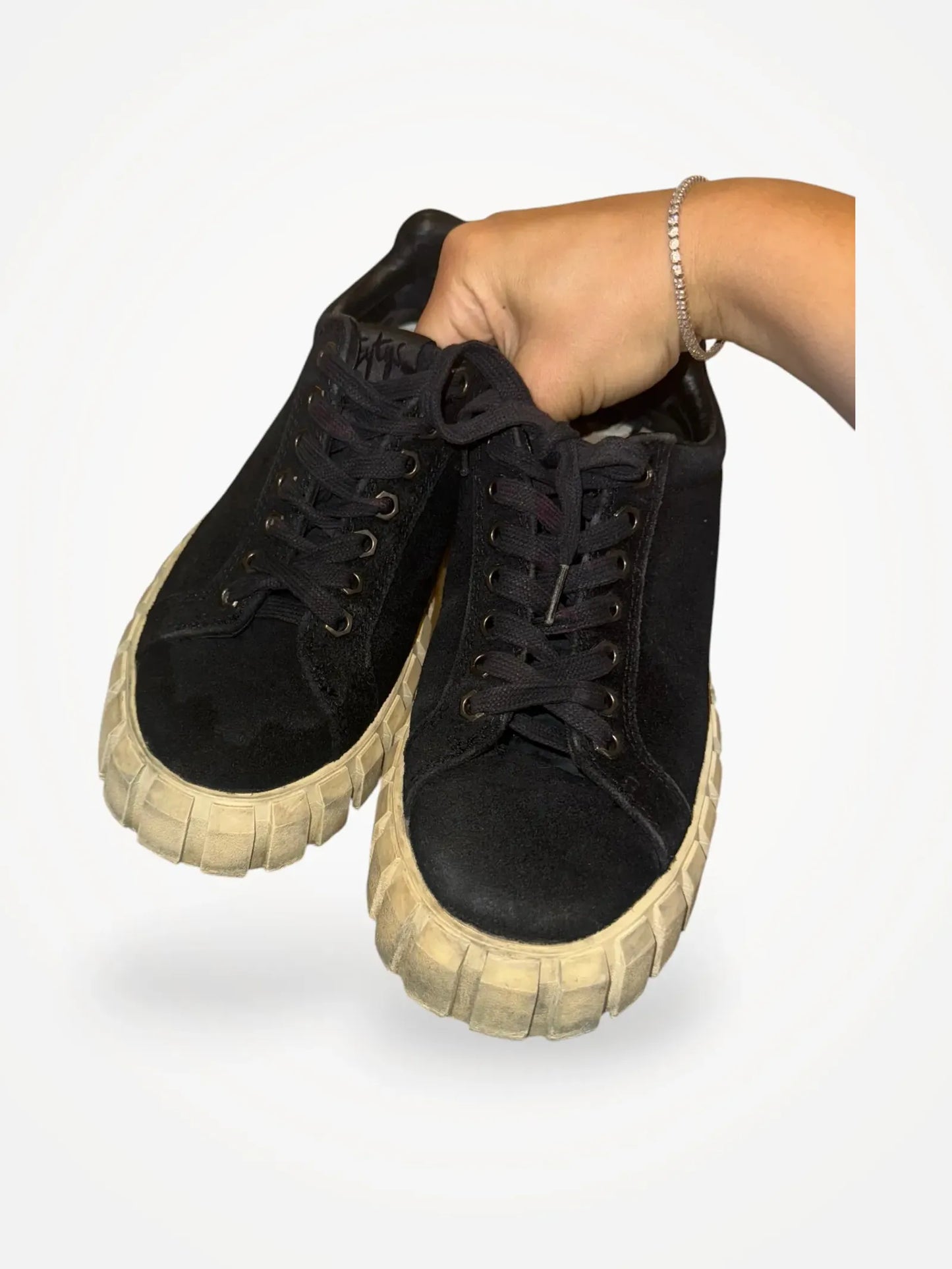 Eytys Odessa Suede Black Sneakers