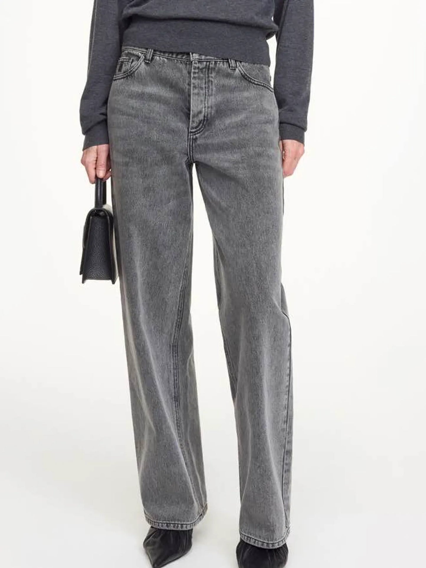 By Malene Birger Vinola Washed Black Jeans