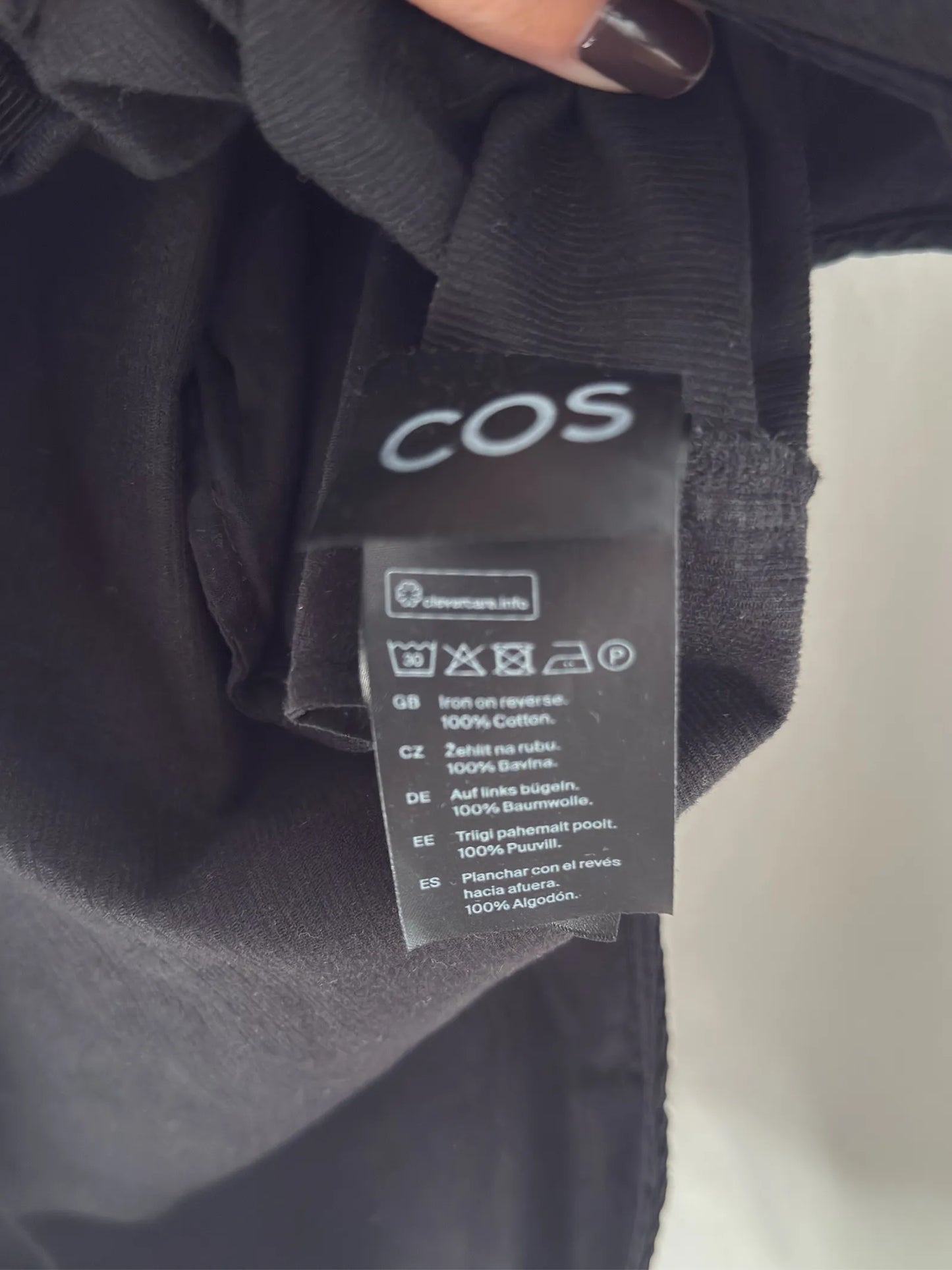 Cos Skjortklänning I Machester Dress
