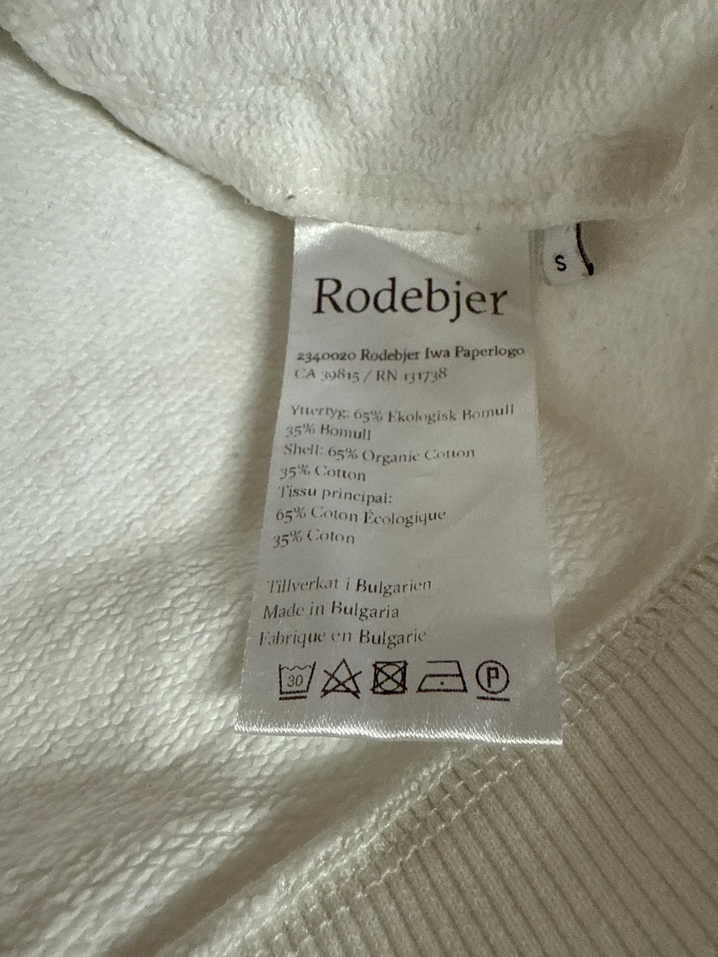 Rodebjer Iwa Paperlogo Sweatshirt
