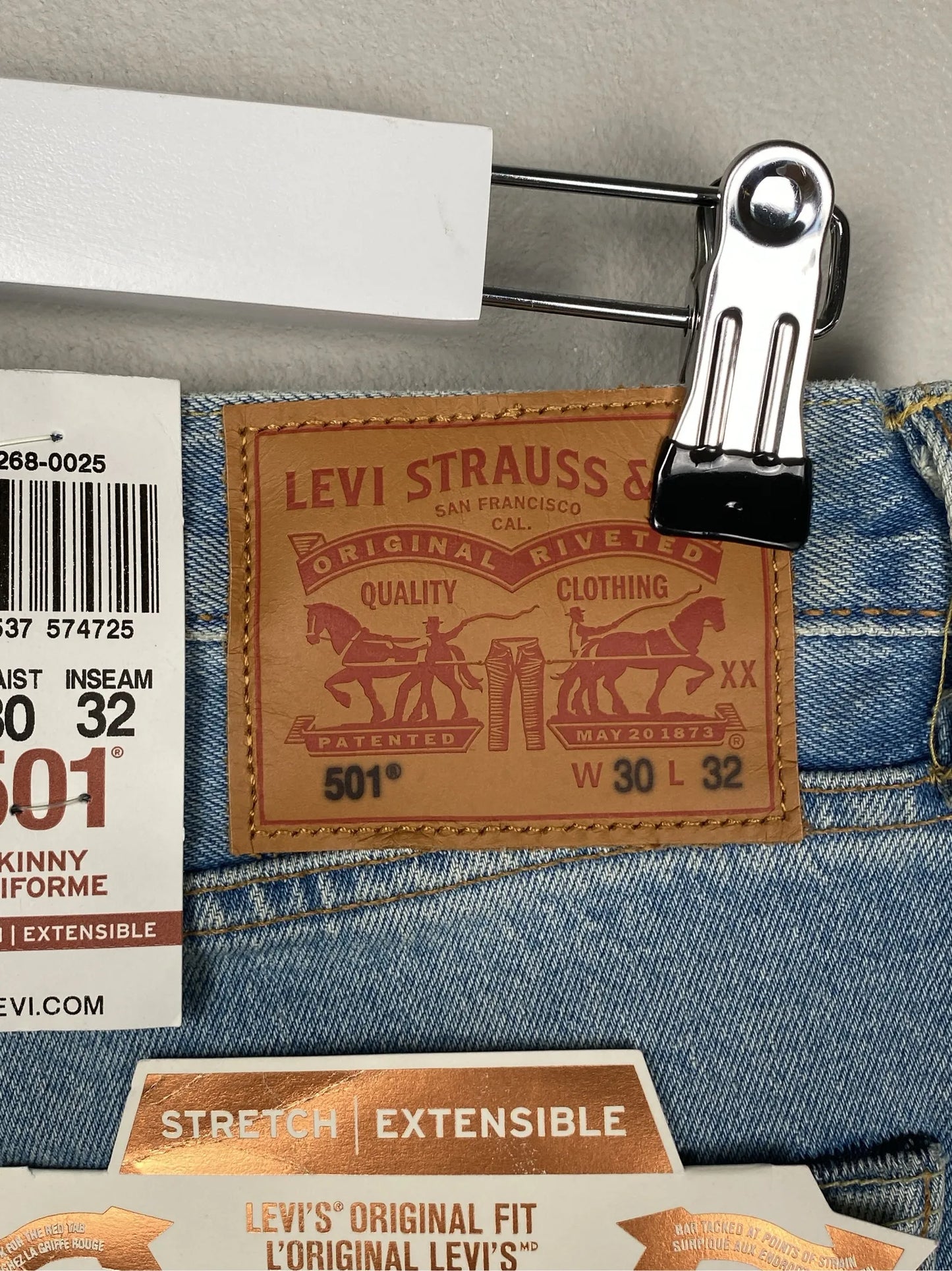 Levi's 501 Skinny Jeans