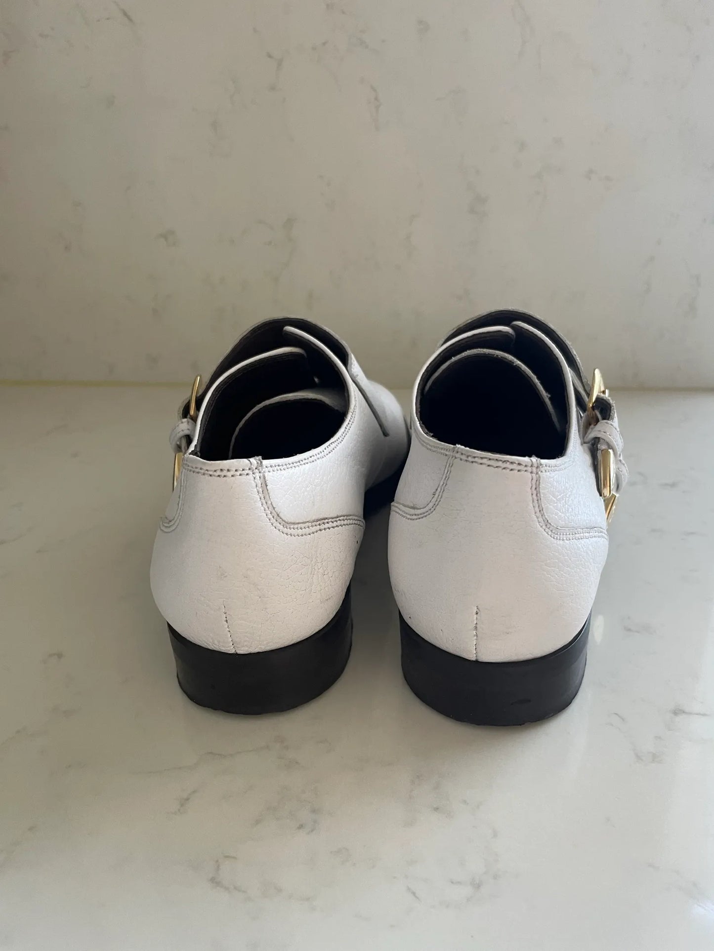 Blankens The Angie White Loafers