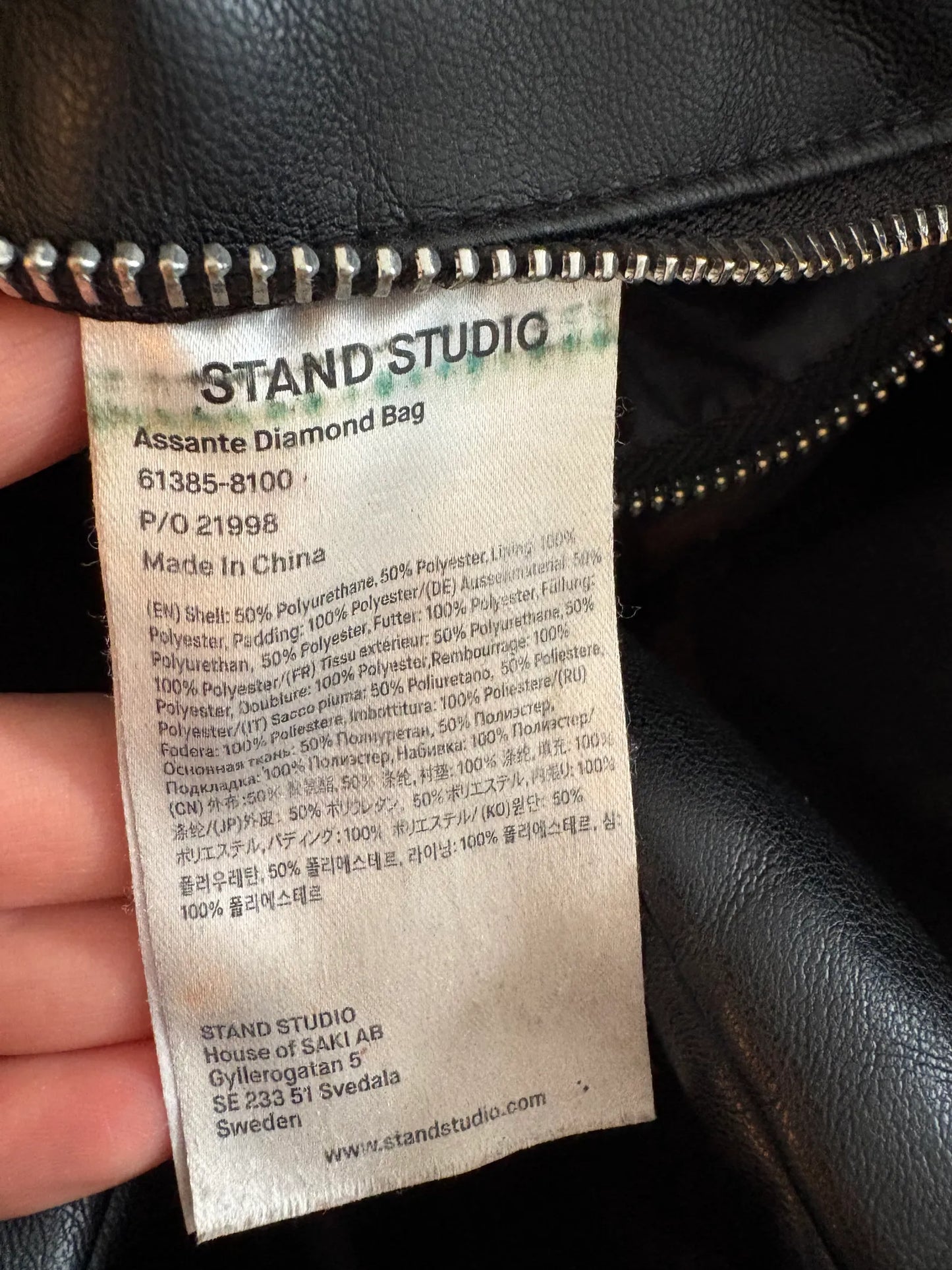 Stand Studio Assante Diamond Bag