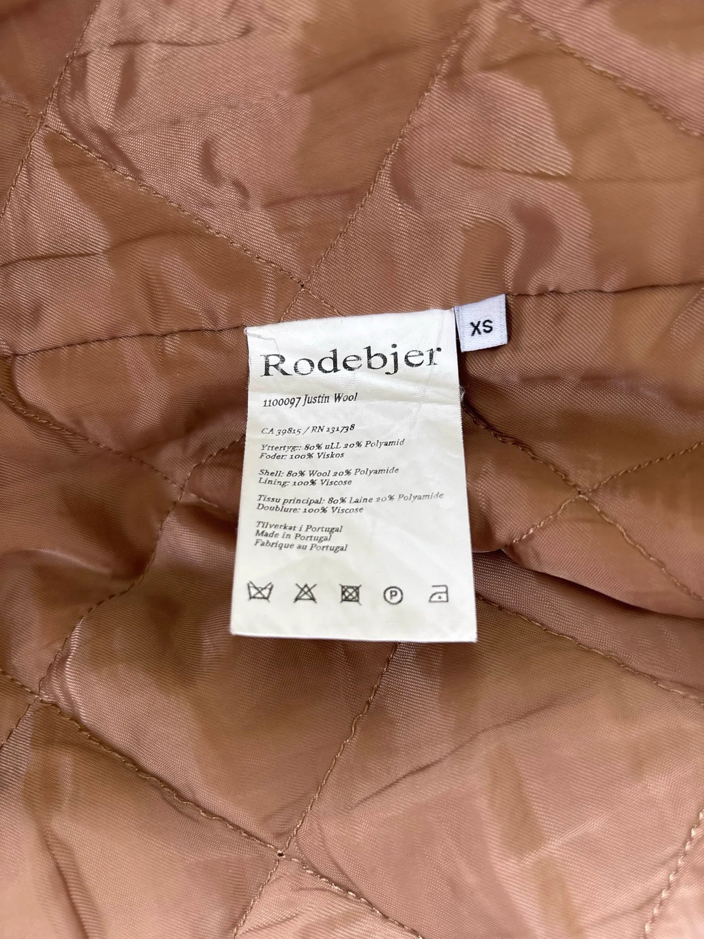 Rodebjer Justin Wool Coat