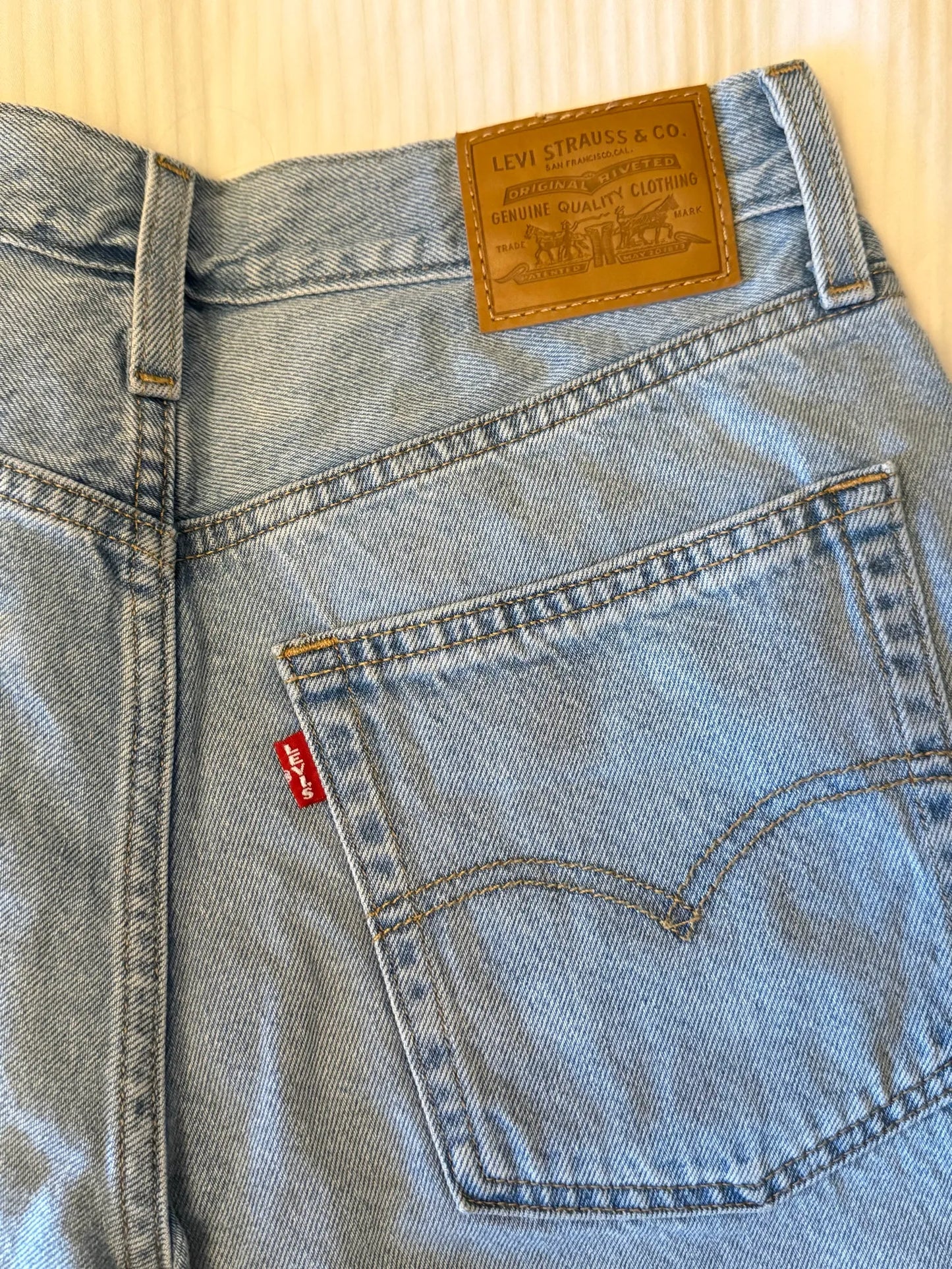 Levi's Baggy Dad Jort Shorts