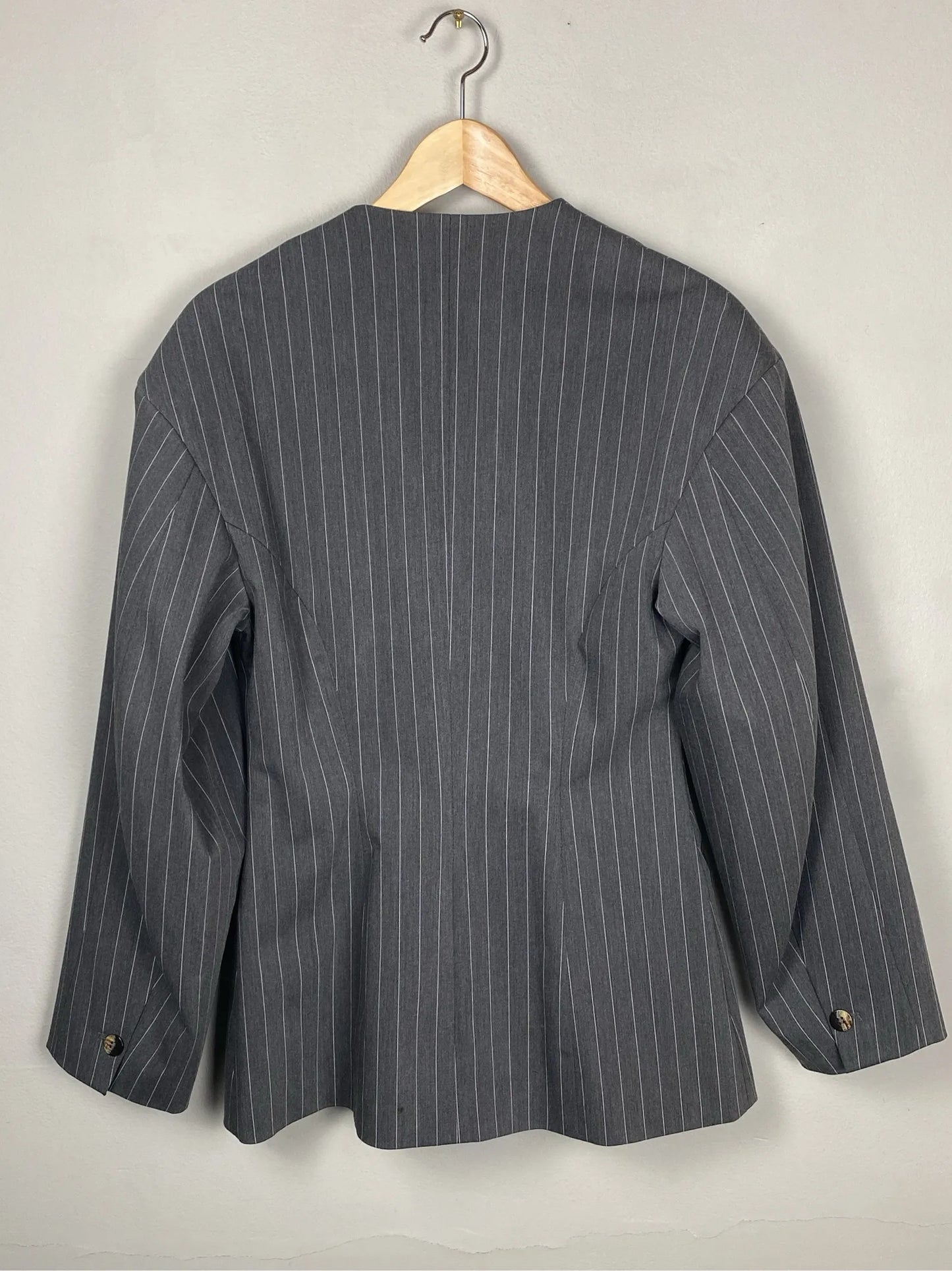 Ganni Stretch Stripe Blazer