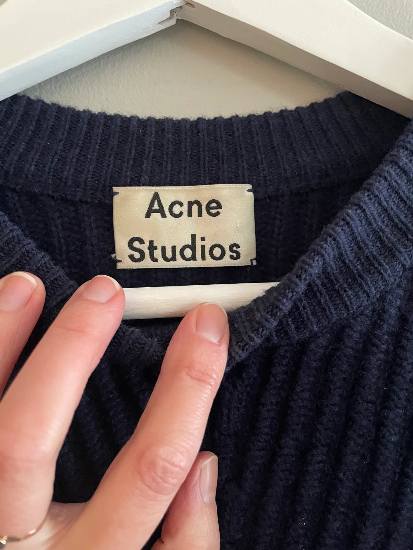 Acne Studios Java L Rib Pullover