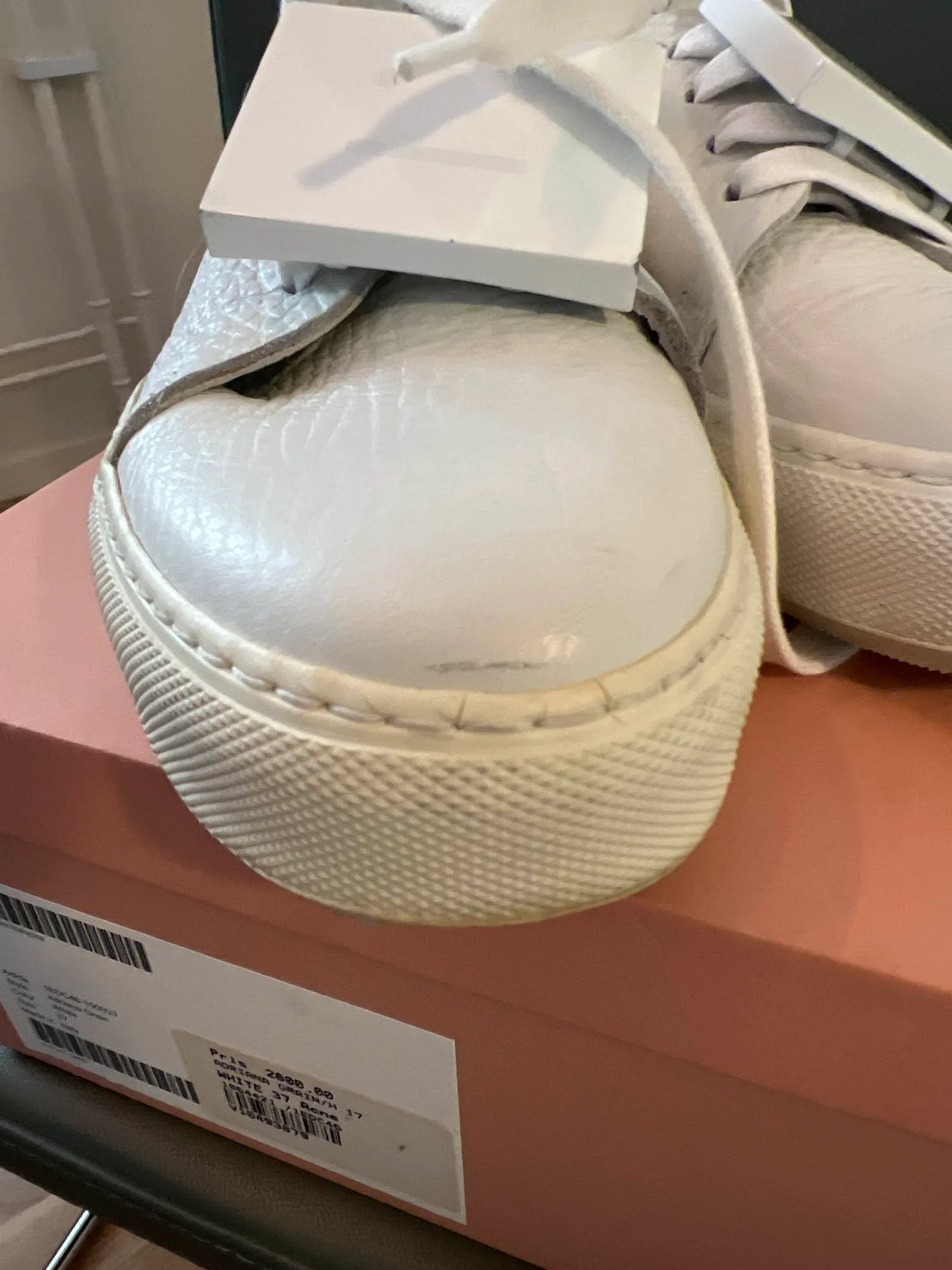 Acne Studios Adriana Grain Sneakers