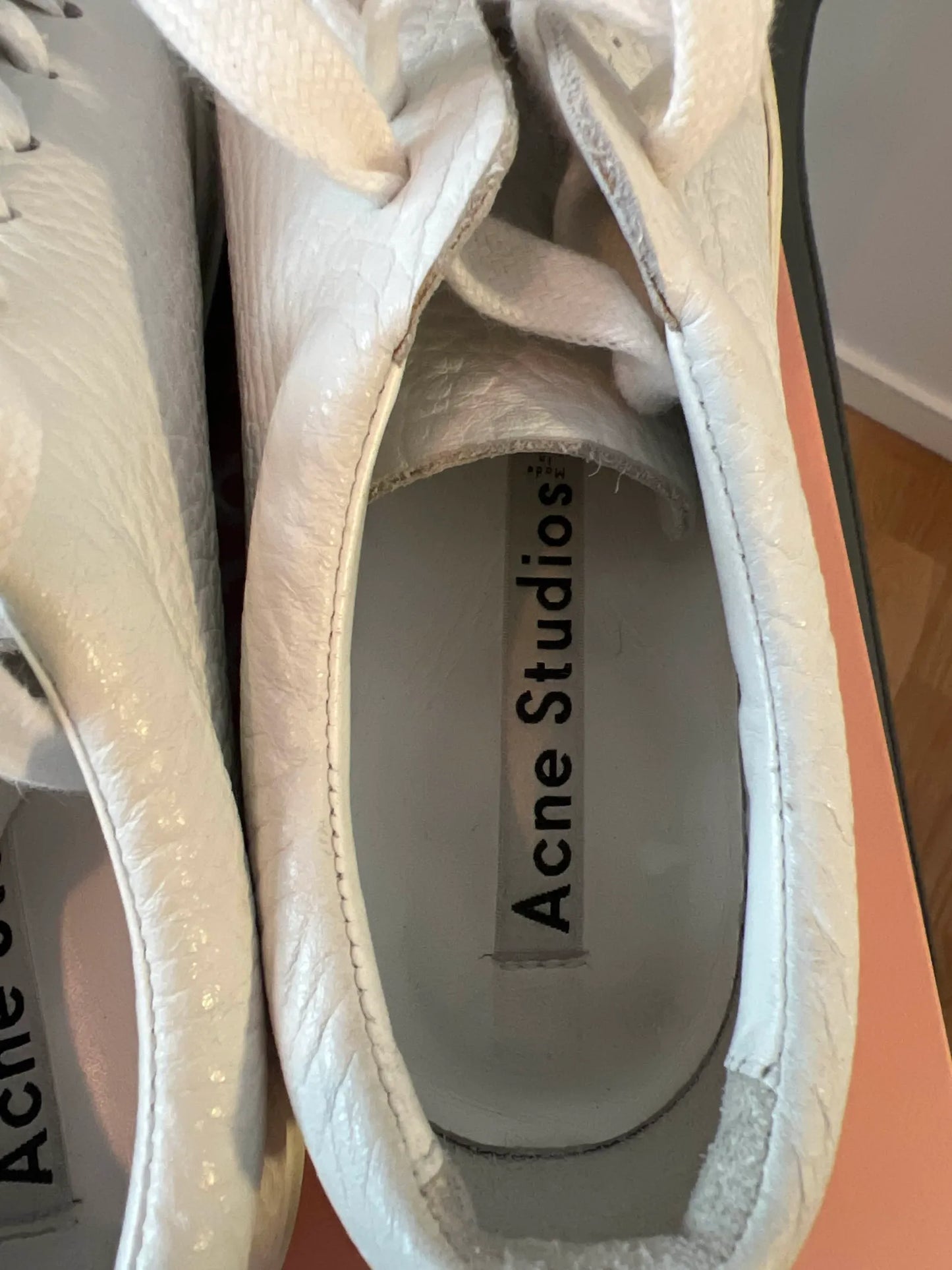 Acne Studios Adriana Grain Sneakers