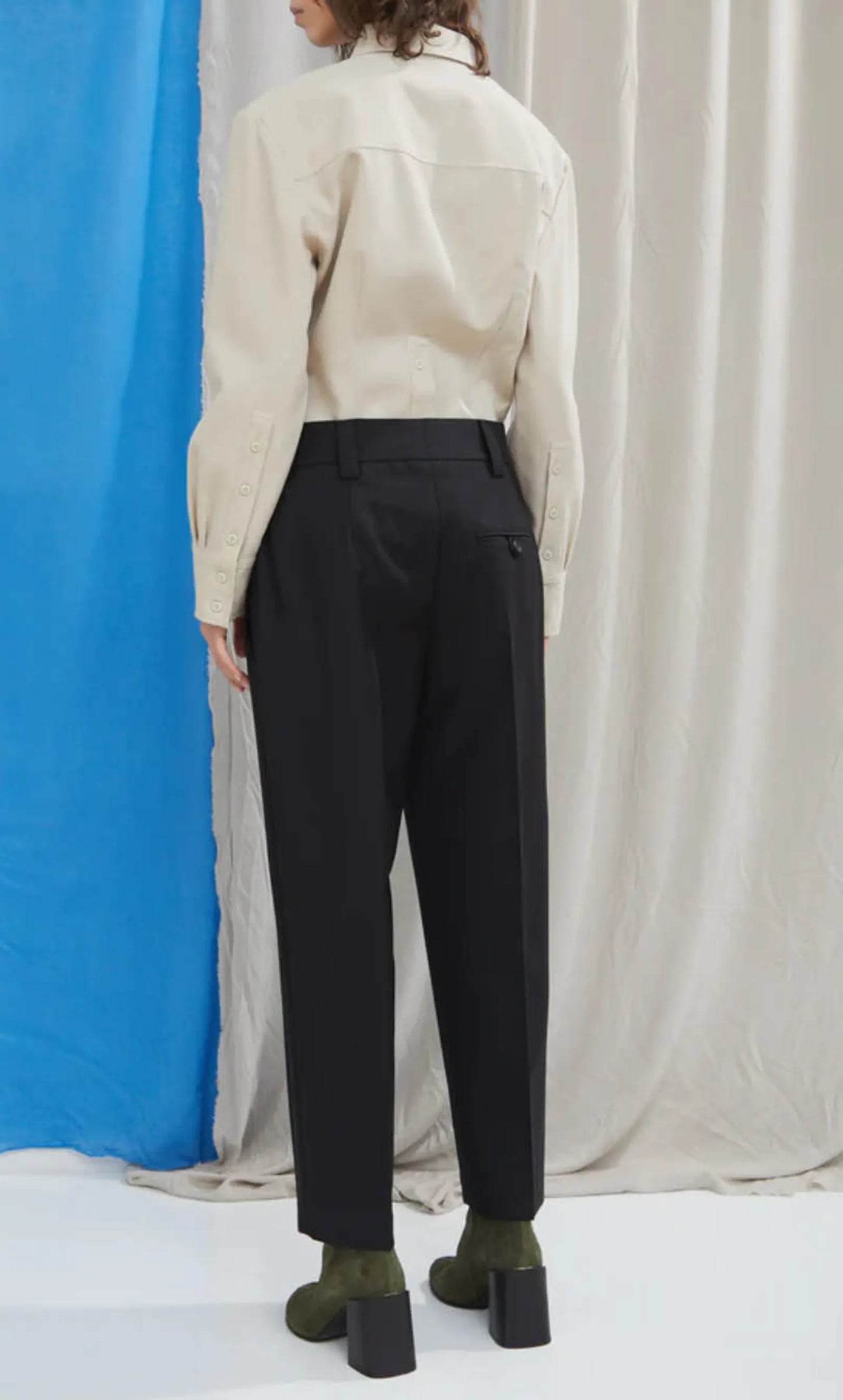 Acne Studios Tailored Wool Blend Hose