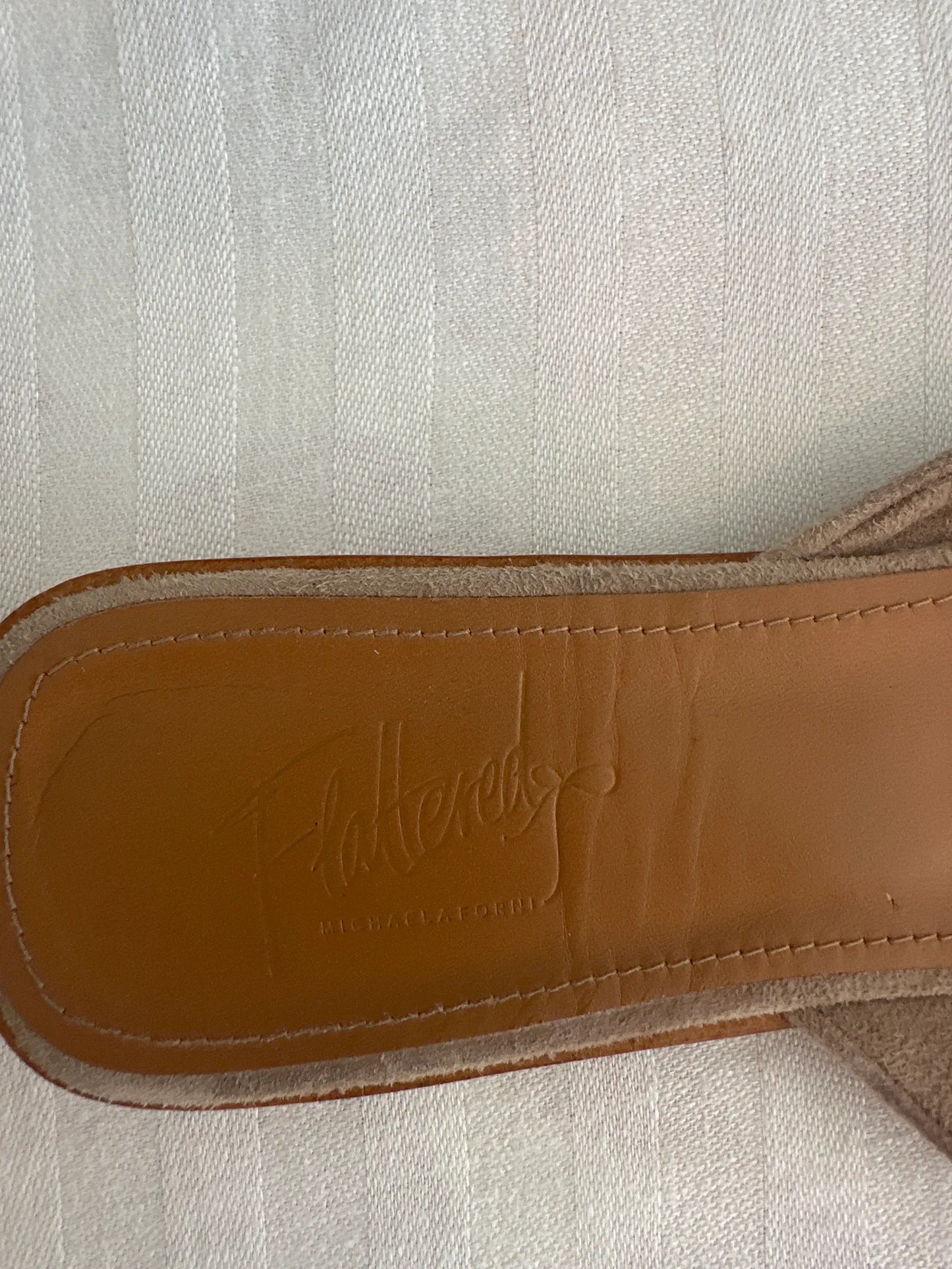 Flattered Misha Suede Sand Sandals