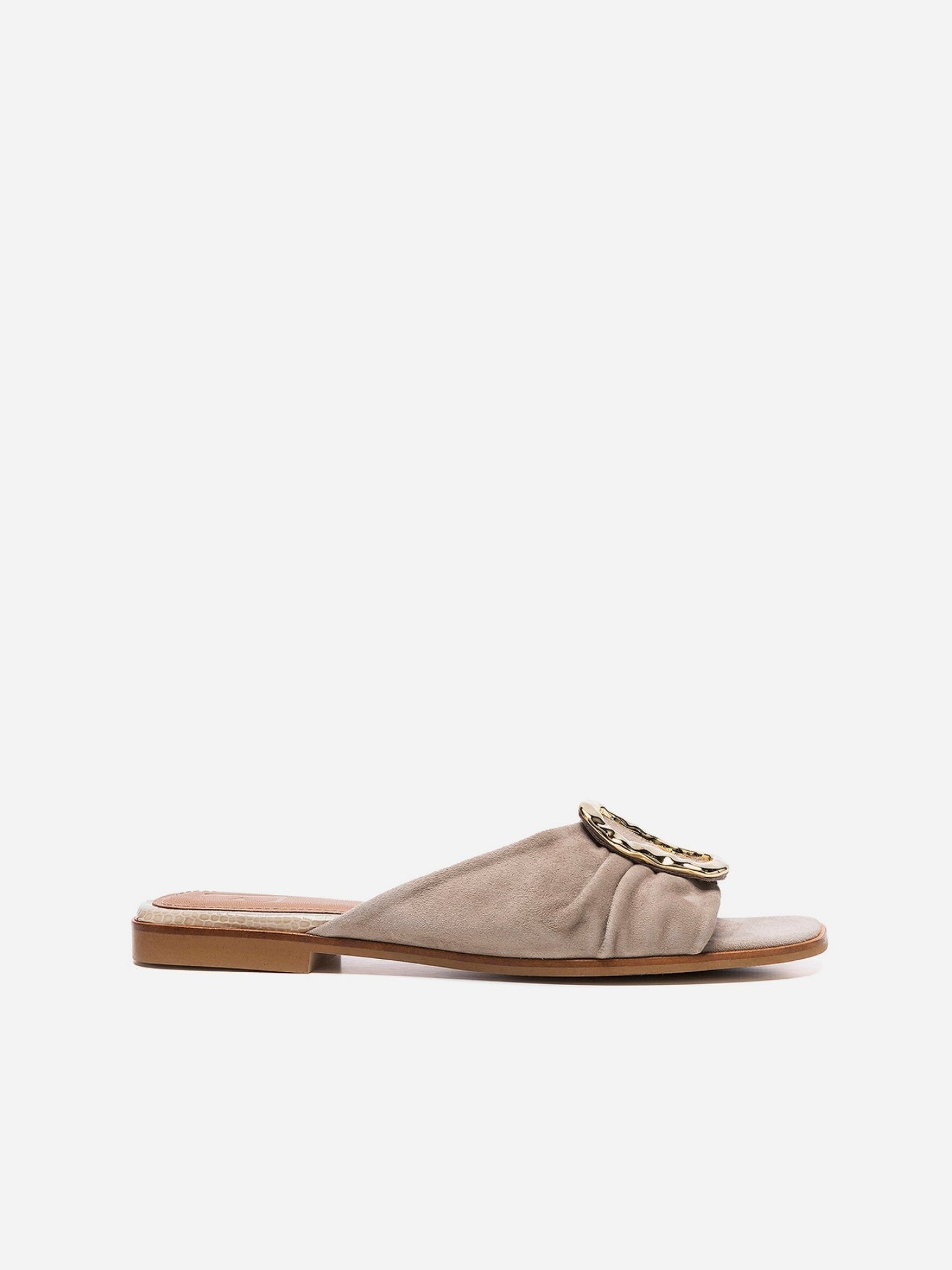 Flattered Misha Suede Sand Sandals