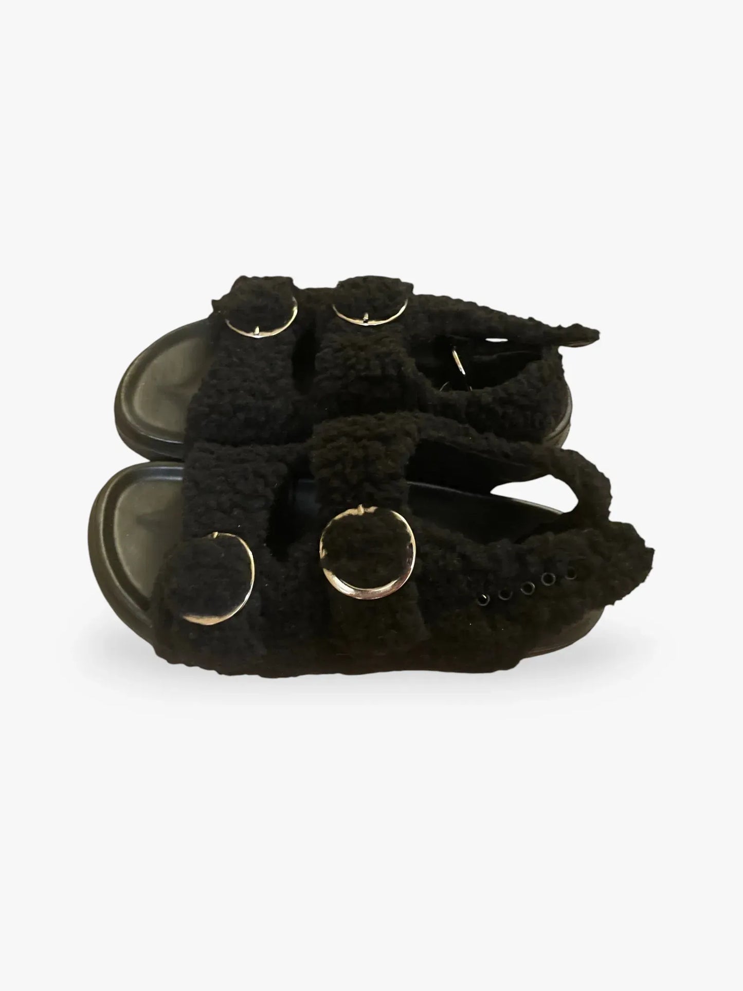 Blankens The Sanremo Shearling Sandals