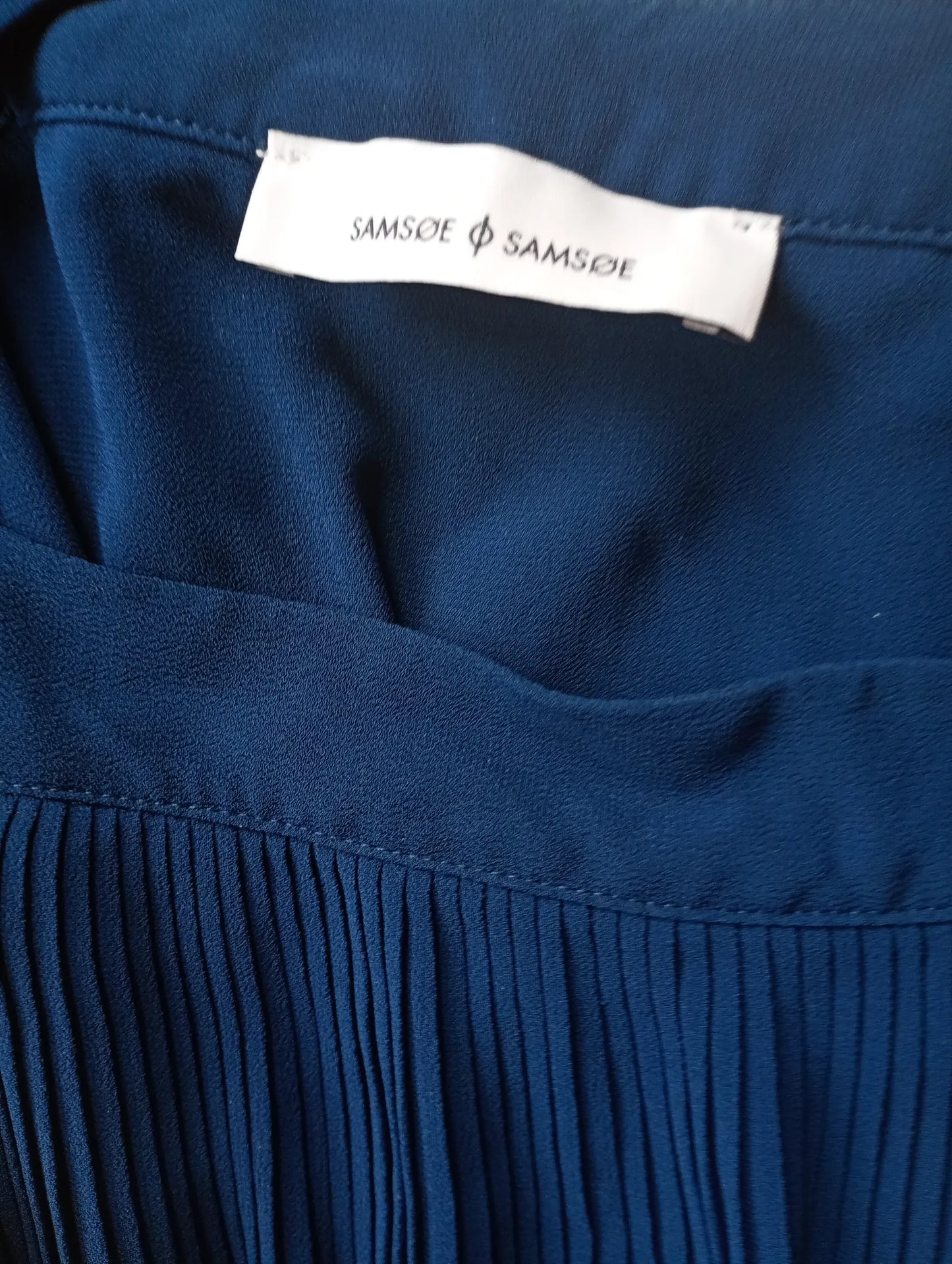 Samsøe Samsøe Rimini Long 6621 Colour Gibraltar Sea Dress