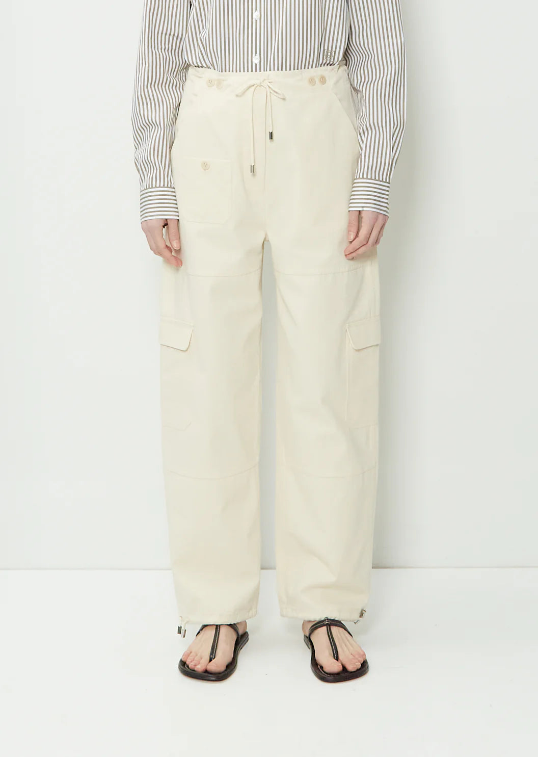Toteme Cotton Cargo Trousers