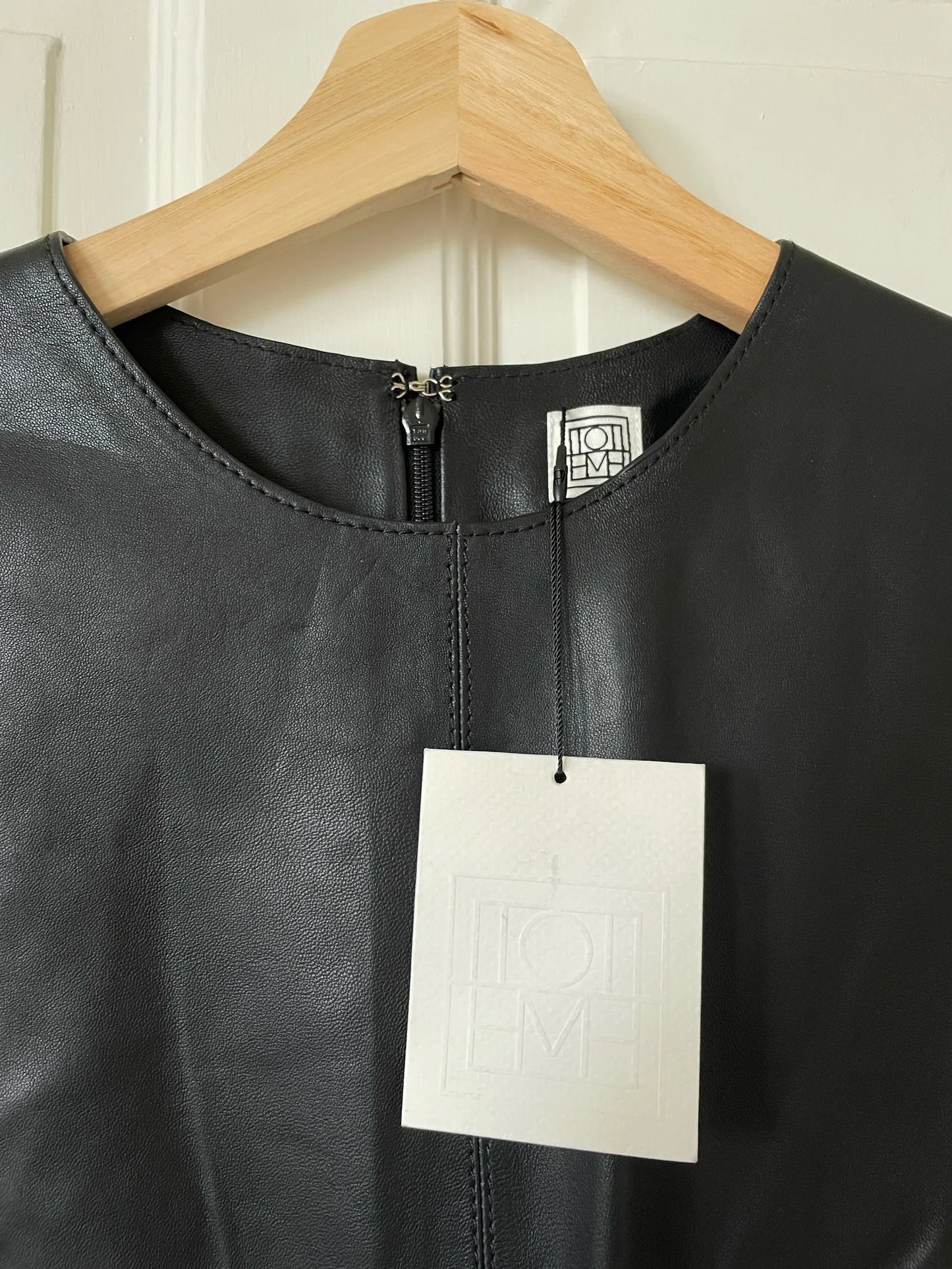 Toteme Panelled Leather Dress