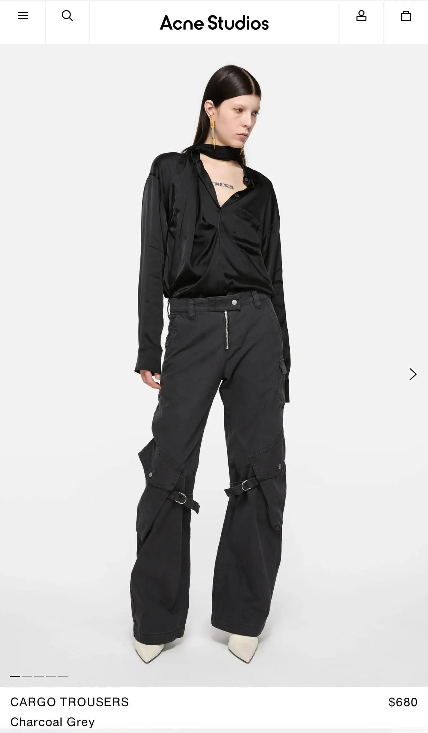 Acne Studios Cargo Trousers