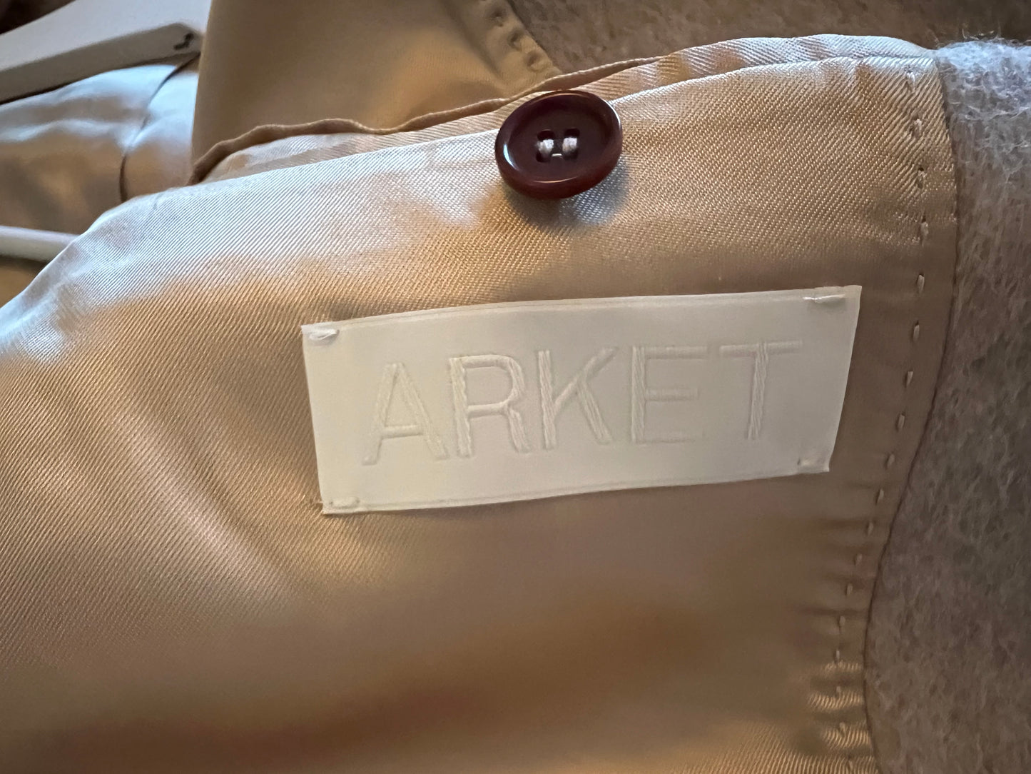 Arket I Borstad Ull Blazer