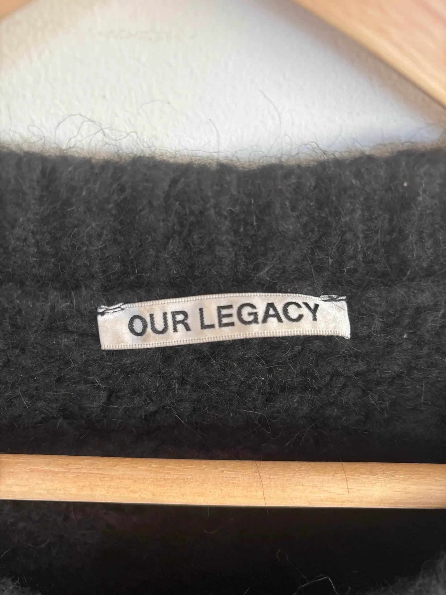 Our Legacy Intact Two Face Knit Sweater