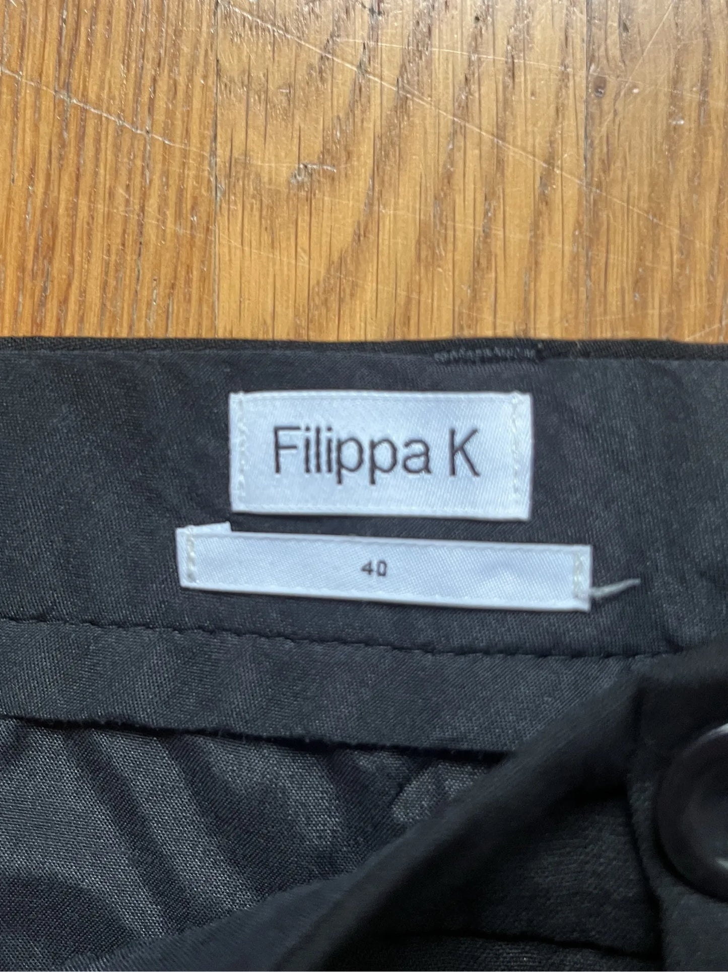 Filippa K Luisa Cropped Cool Wool Slack Trousers