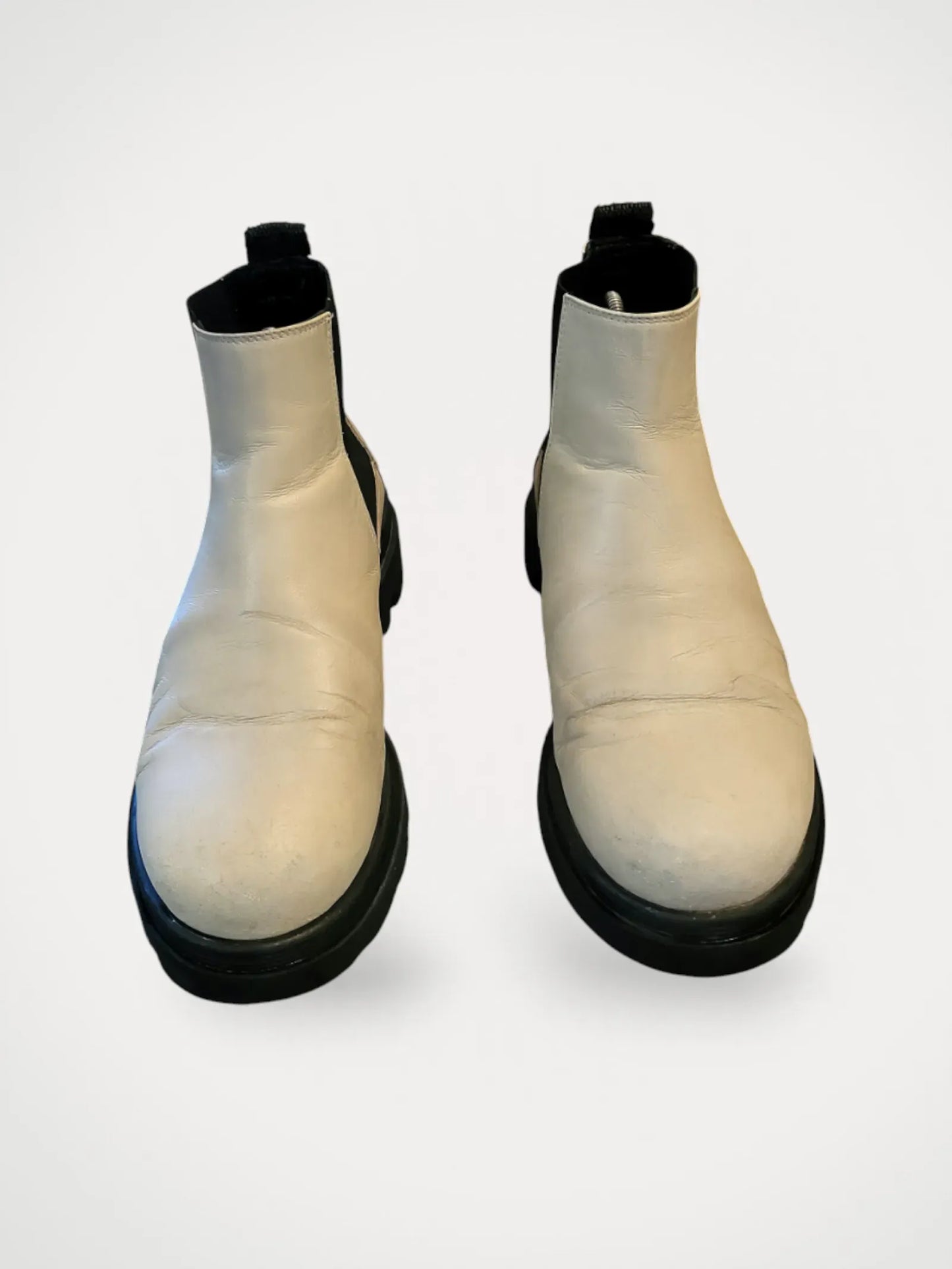Flattered Lova Leather Creme Stiefel