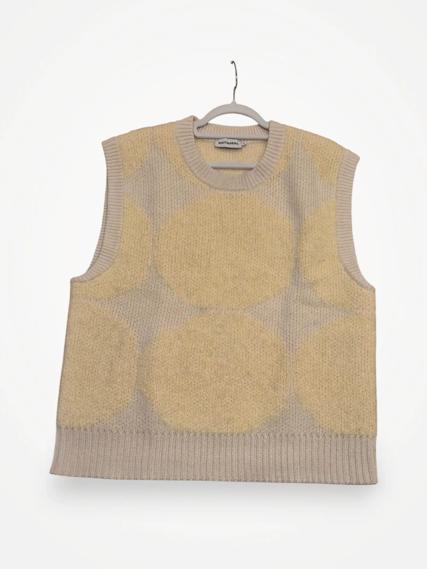Marimekko Krapu Kivet Knitted Wool Vest
