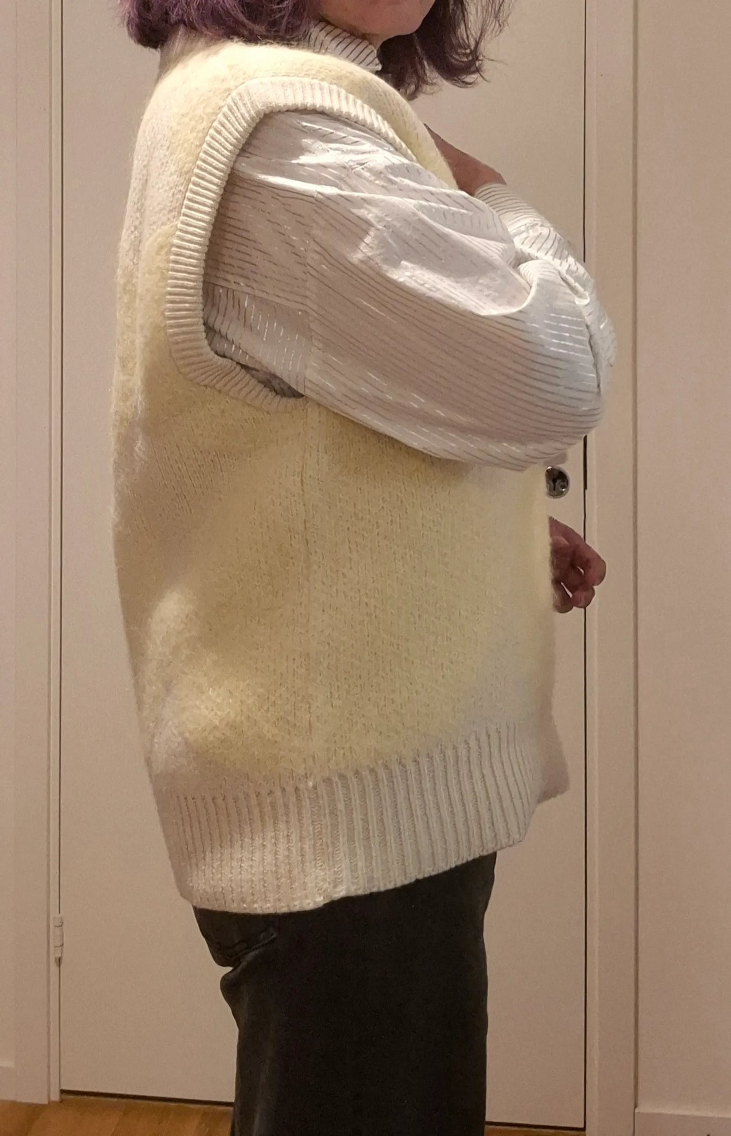 Marimekko Krapu Kivet Knitted Wool Vest